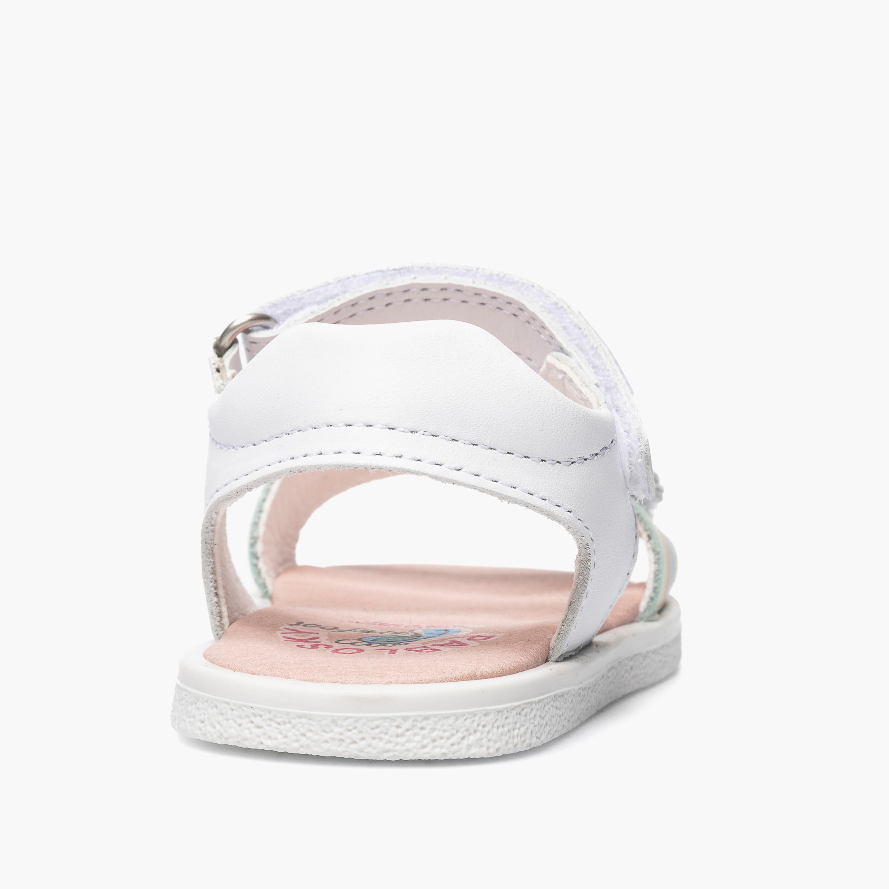 Pablosky Leather Sandals with Hook & Loop Closure-baby-girls-shoes-sandals-image-3