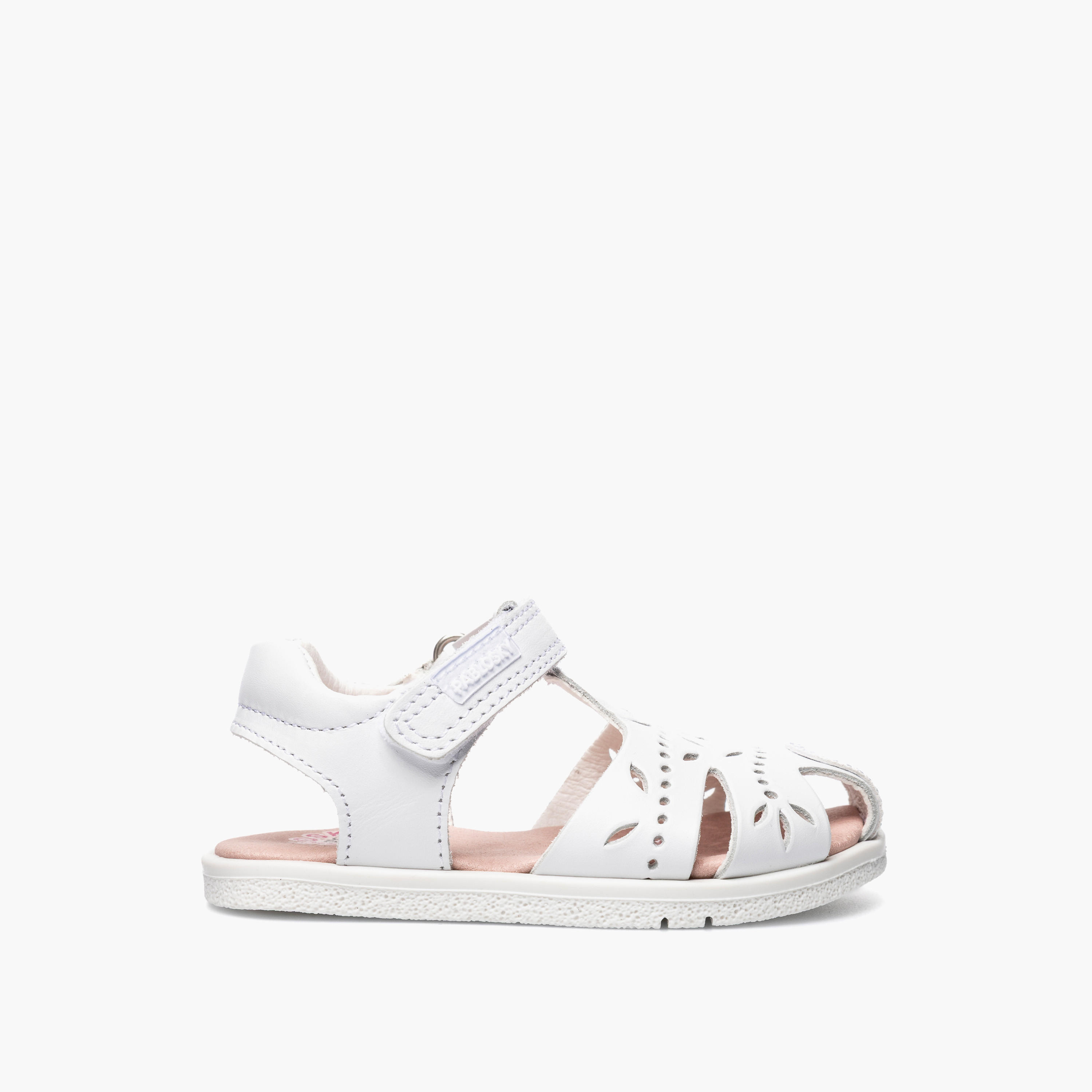 Pablosky Comfort Sandals with Hook & Loop Closure-baby-girls-shoes-sandals-image-2
