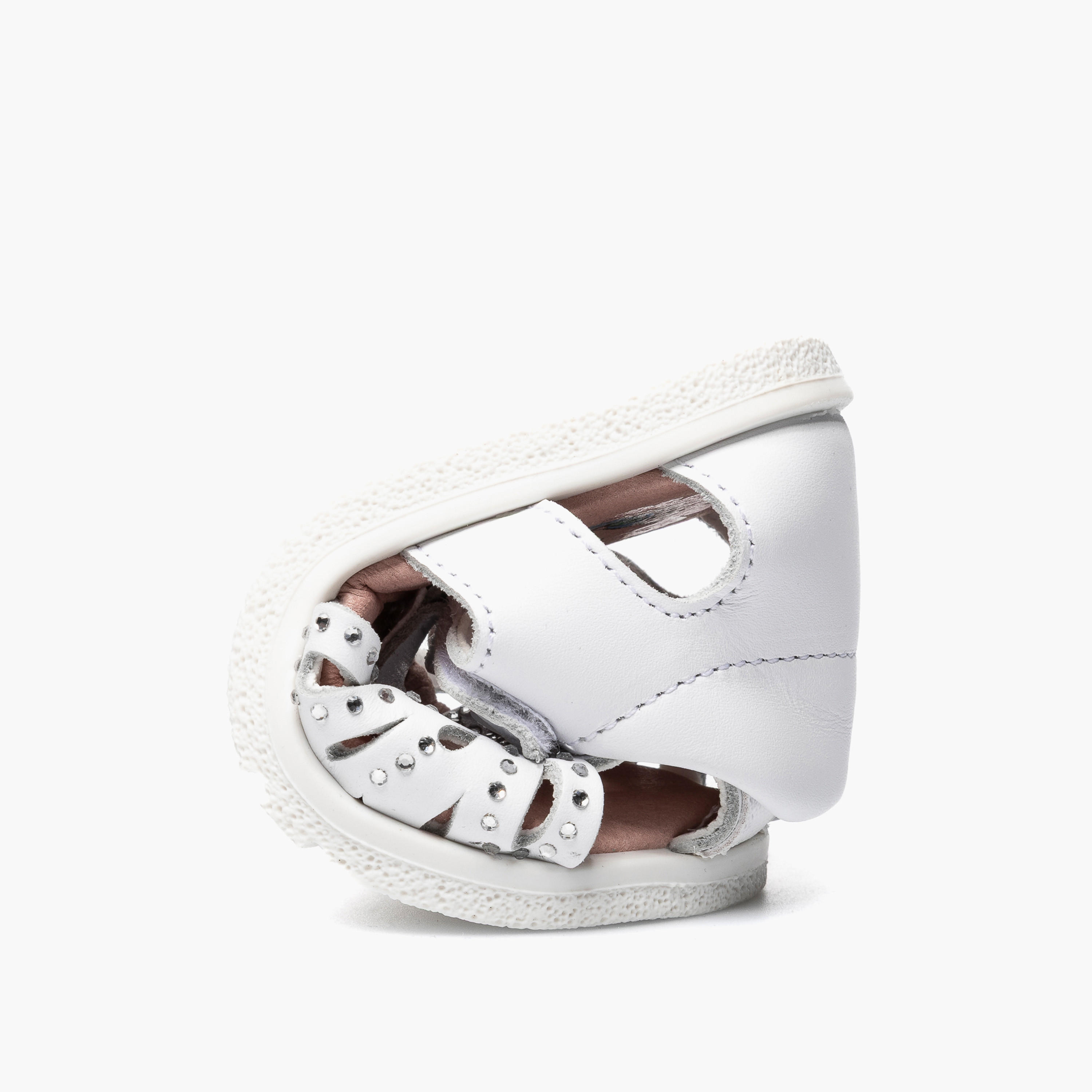 Pablosky Leather Comfort Sandals with Hook & Loop Closure, Cutout Design-baby-girls-shoes-sandals-image-6