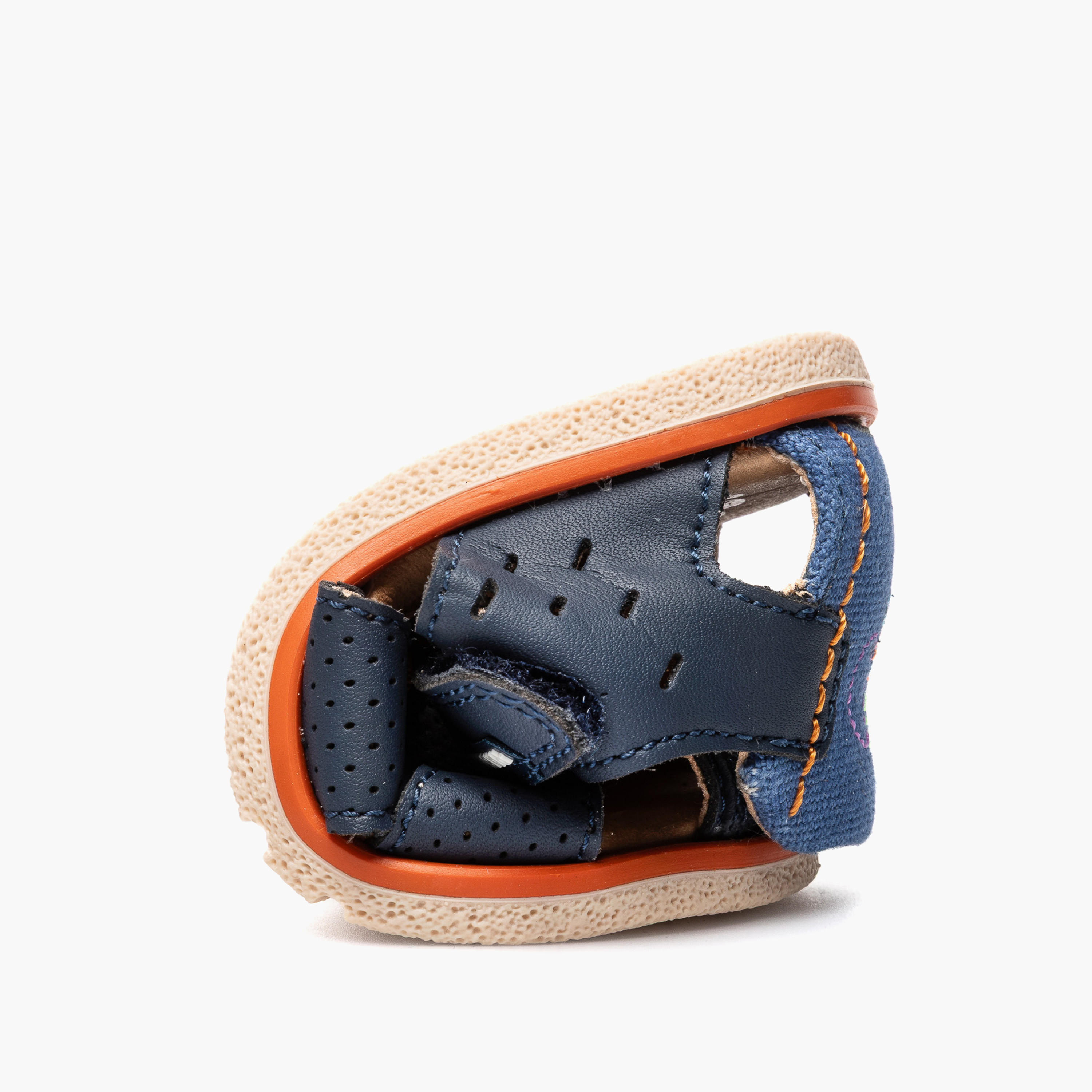 Pablosky Sandals with Hook & Loop Closure with Perforated Design-baby-boys-shoes-sandals-image-6
