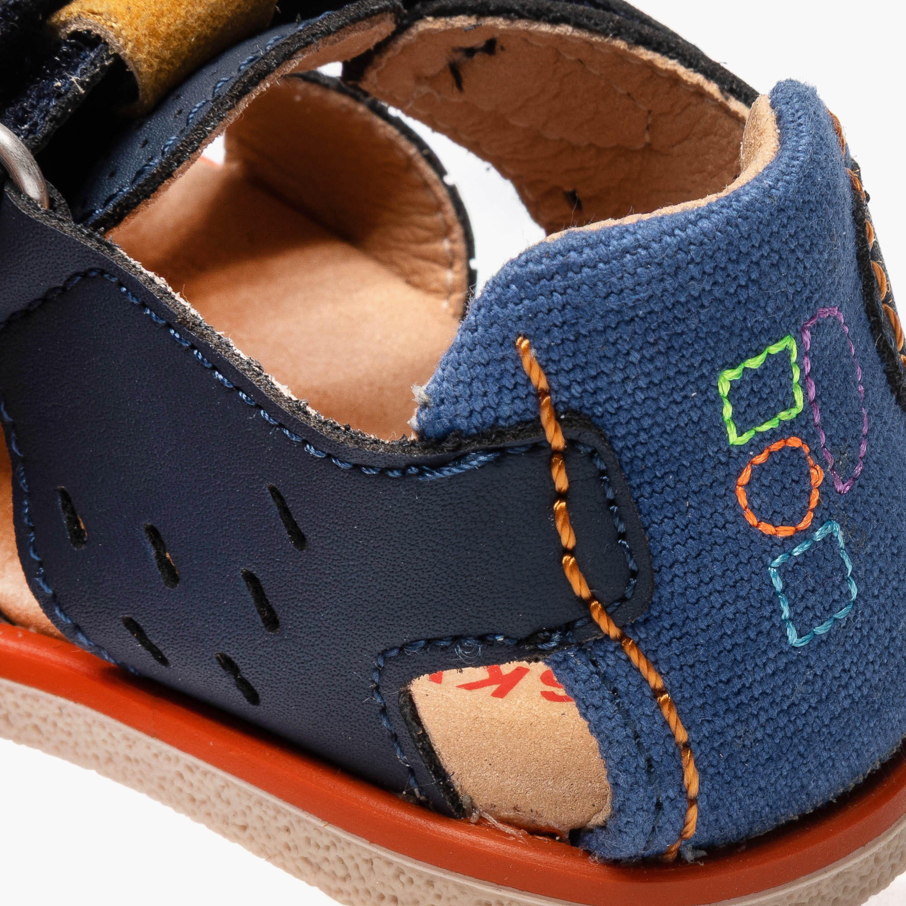 Pablosky Sandals with Hook & Loop Closure with Perforated Design-baby-boys-shoes-sandals-image-7