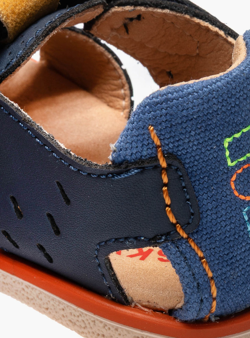 Pablosky Sandals with Hook & Loop Closure with Perforated Design-baby-boys-shoes-sandals-image-7
