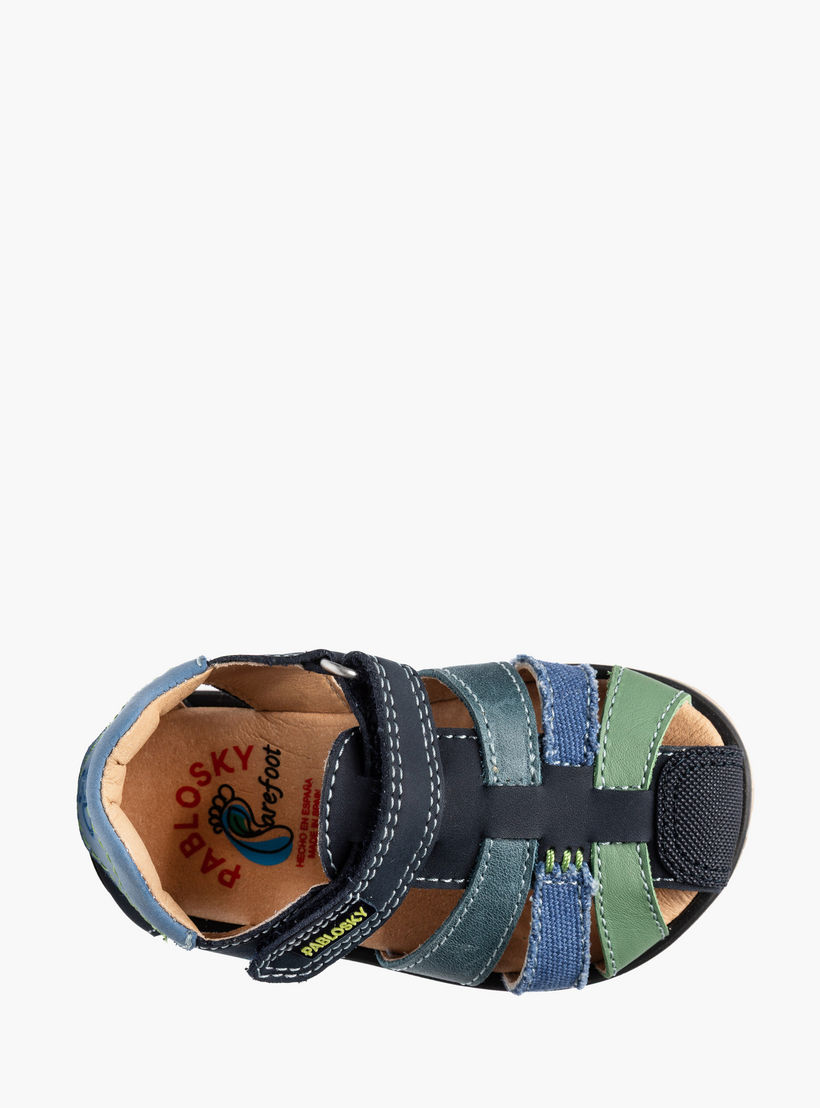 Pablosky Sandals with Hook and Loop Closure-baby-boys-shoes-sandals-image-4
