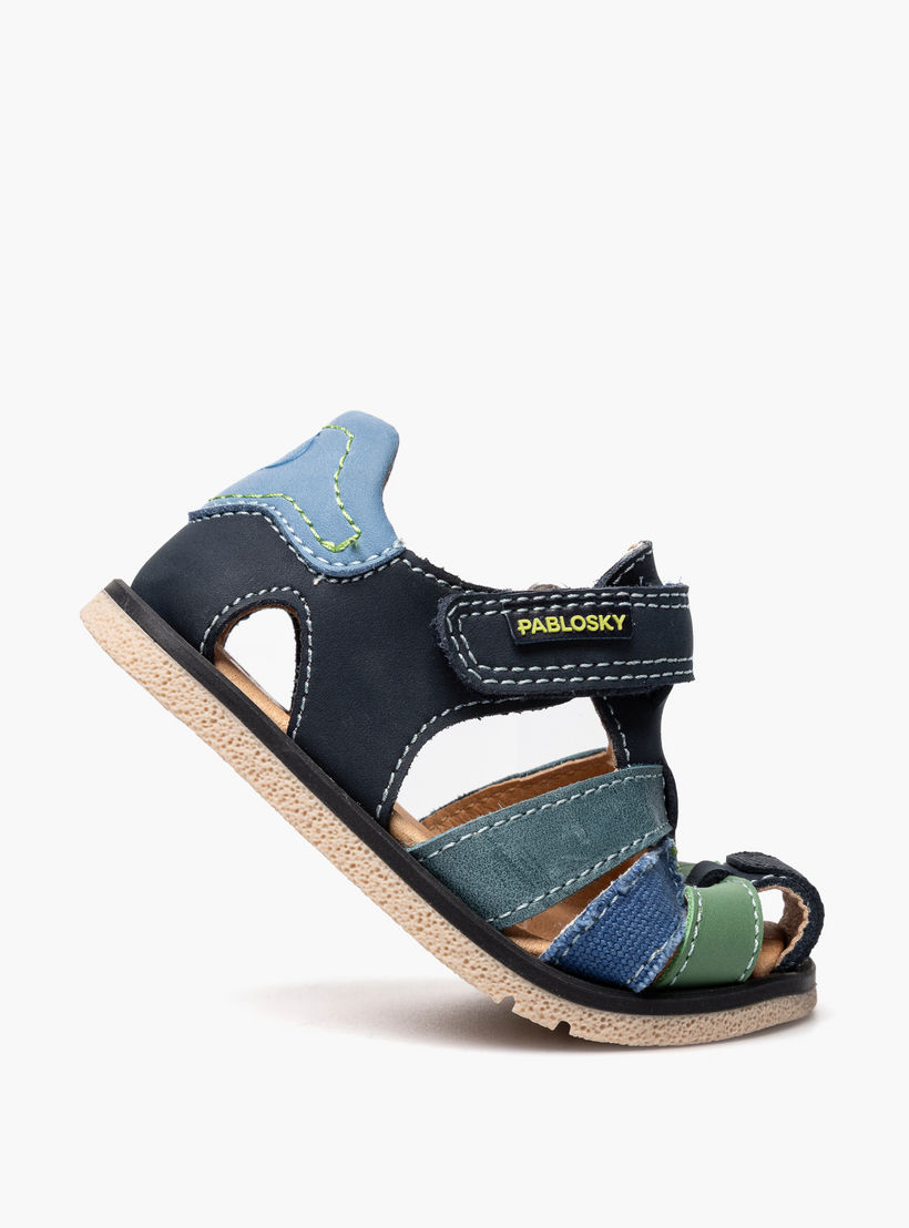 Pablosky Sandals with Hook and Loop Closure-baby-boys-shoes-sandals-image-5