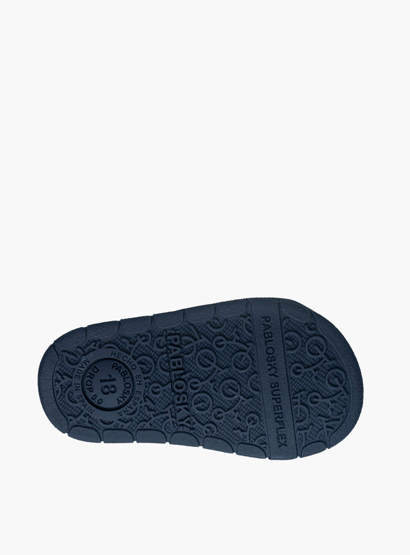 حذاء أطفال جلد بطبعات قطة وبشريط إغلاق لاصق من بابلوسكي-baby-girls-shoes-closedshoes-image-9