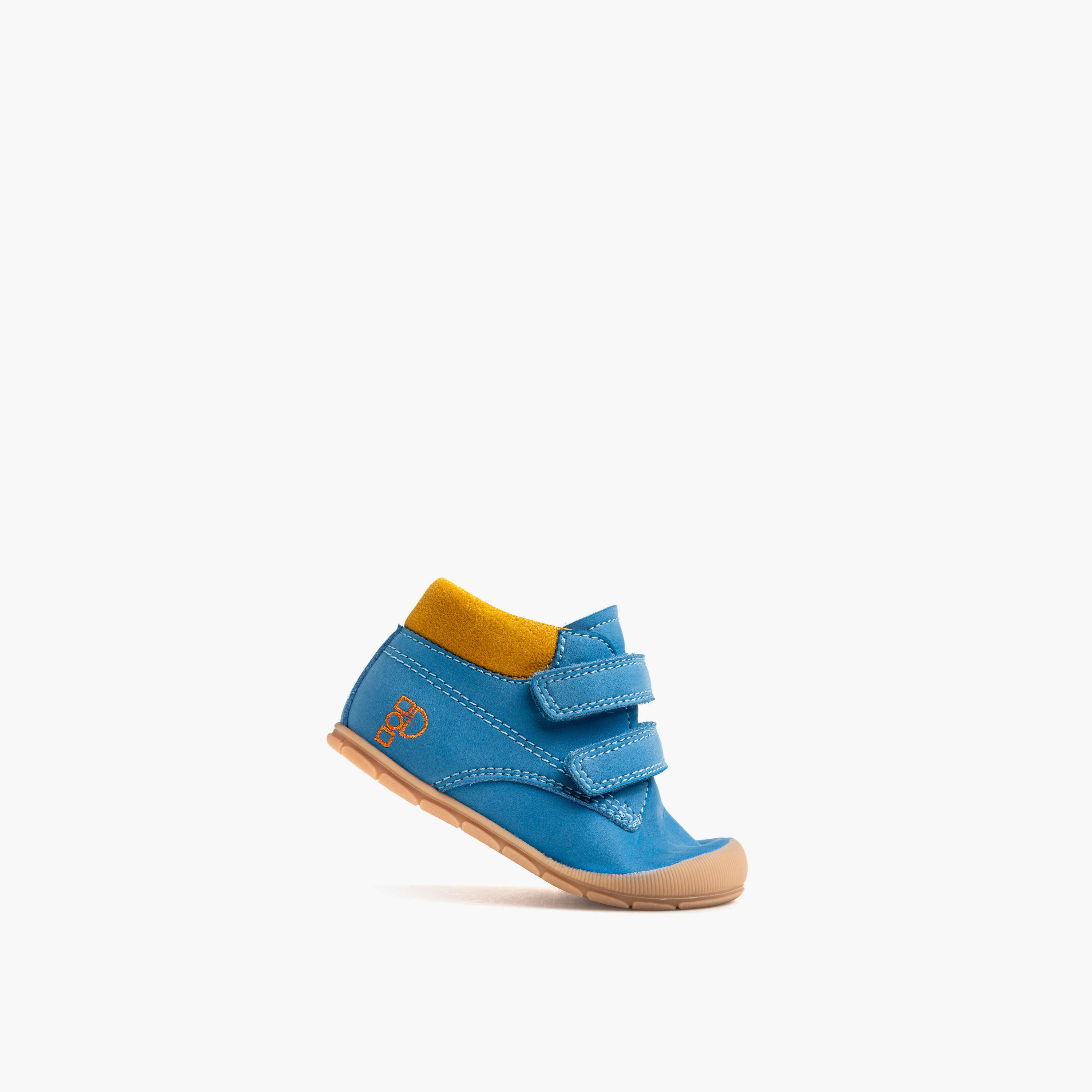 Pablosky Leather Baby Booties with Hook and Loop Closure-baby-boys-shoes-booties-image-4