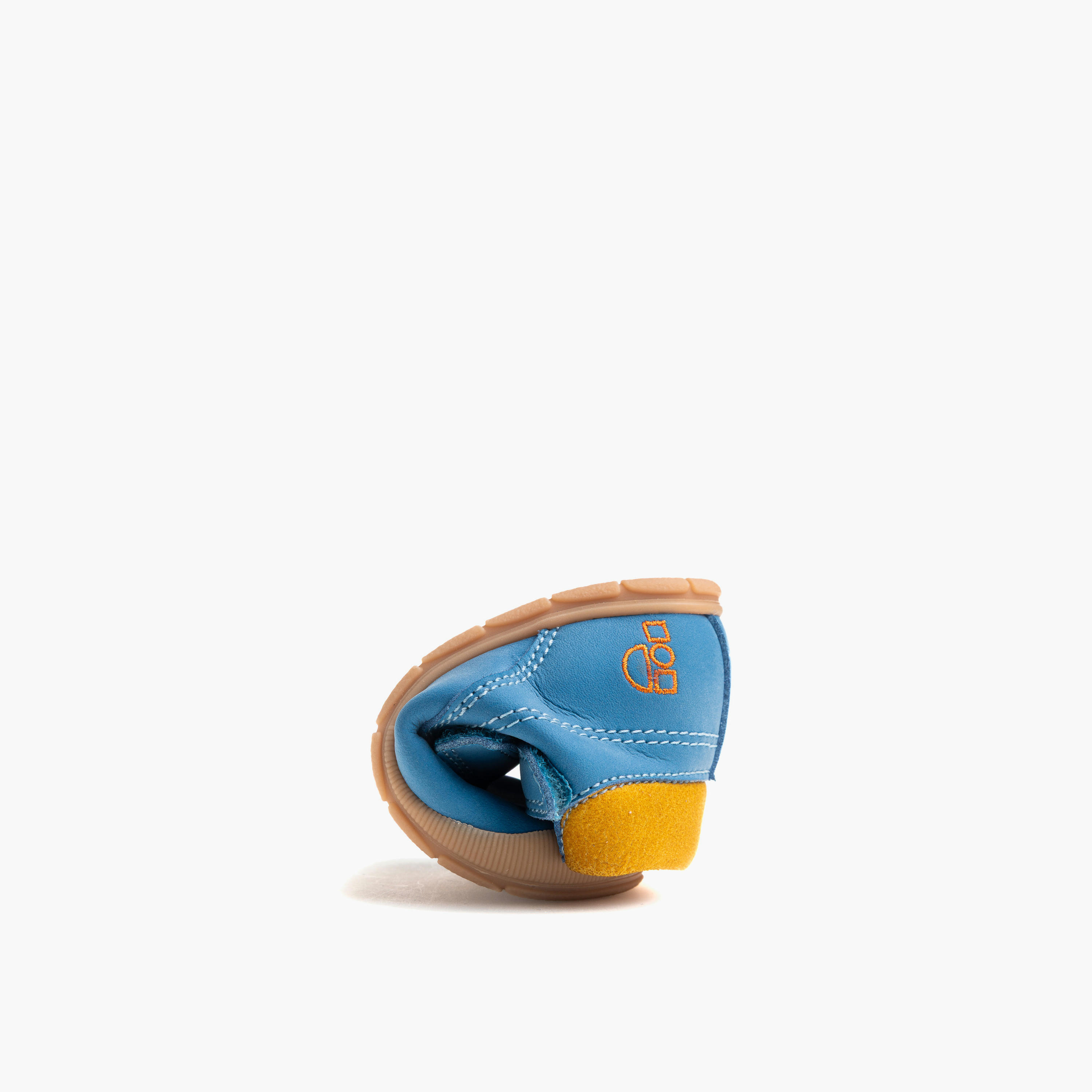 Pablosky Leather Baby Booties with Hook and Loop Closure-baby-boys-shoes-booties-image-5