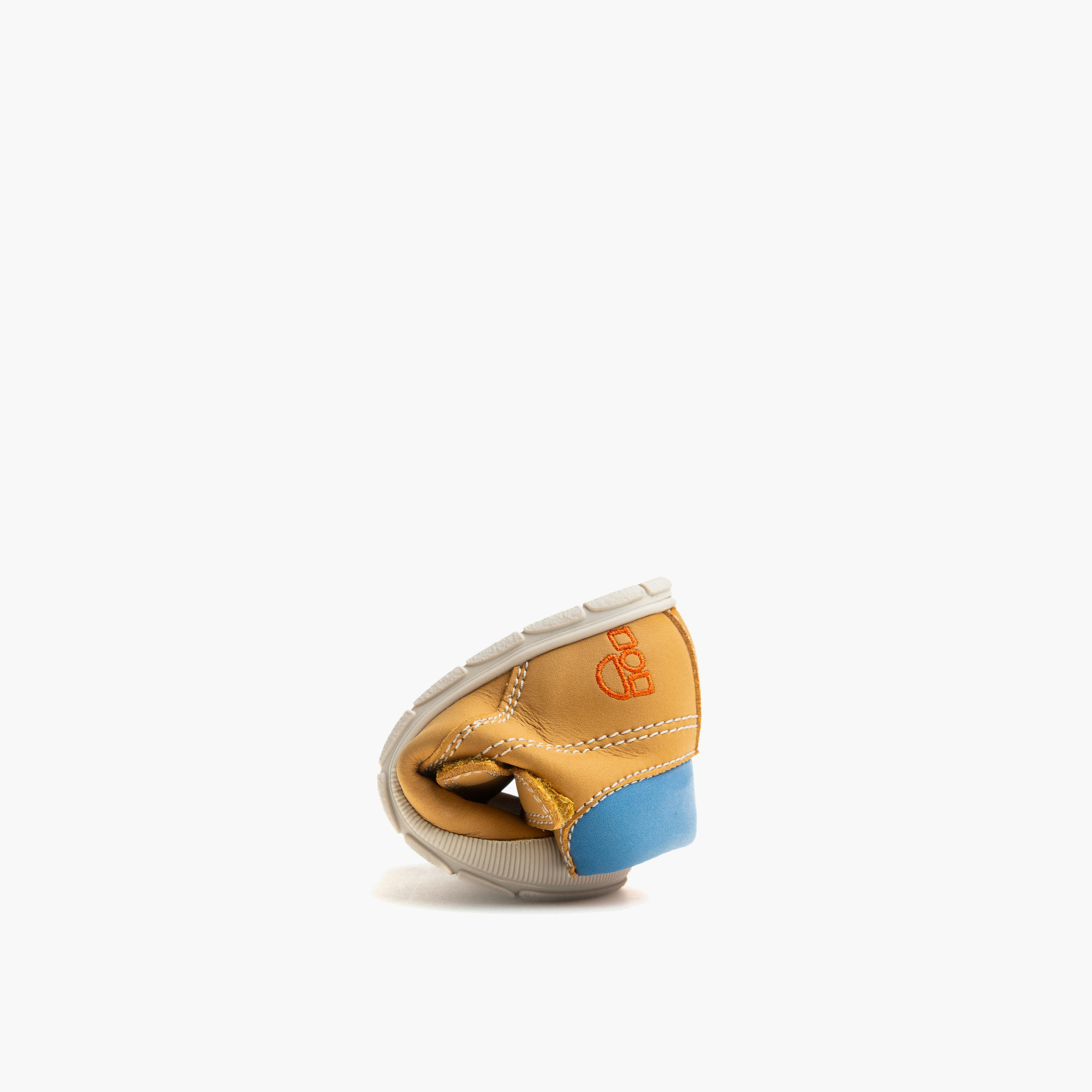 Pablosky Leather Baby Booties with Hook and Loop Closure-baby-boys-shoes-closedshoes-image-5