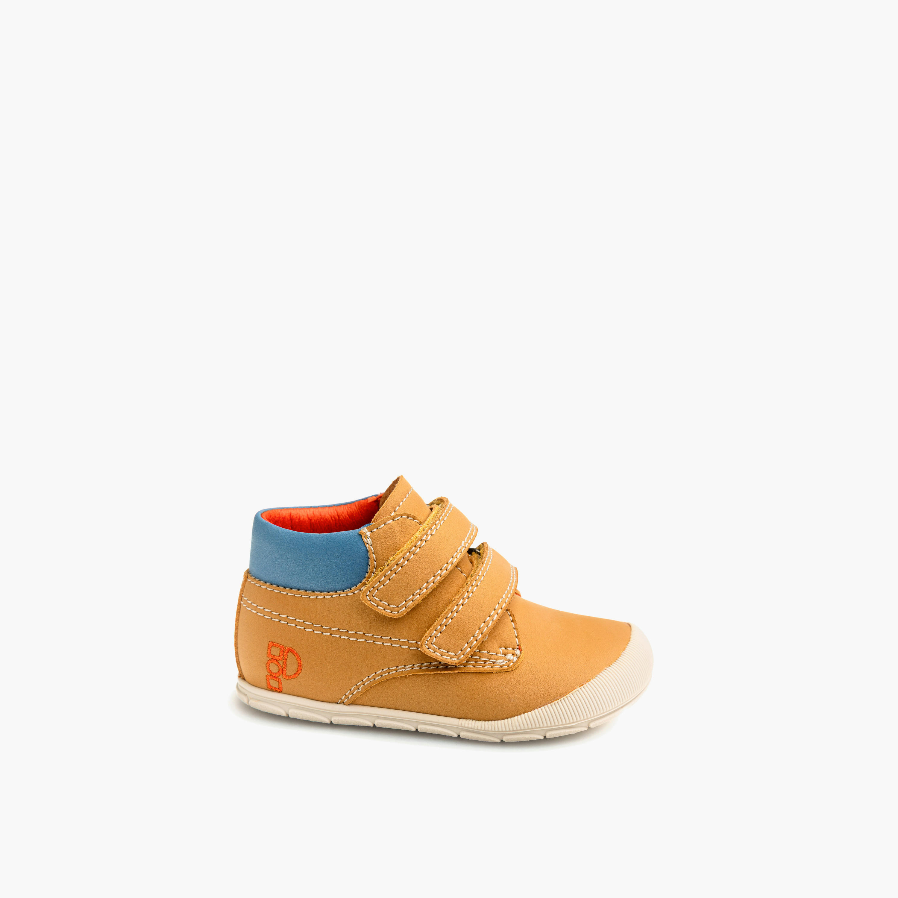 Pablosky Leather Baby Booties with Hook and Loop Closure-baby-boys-shoes-closedshoes-image-7
