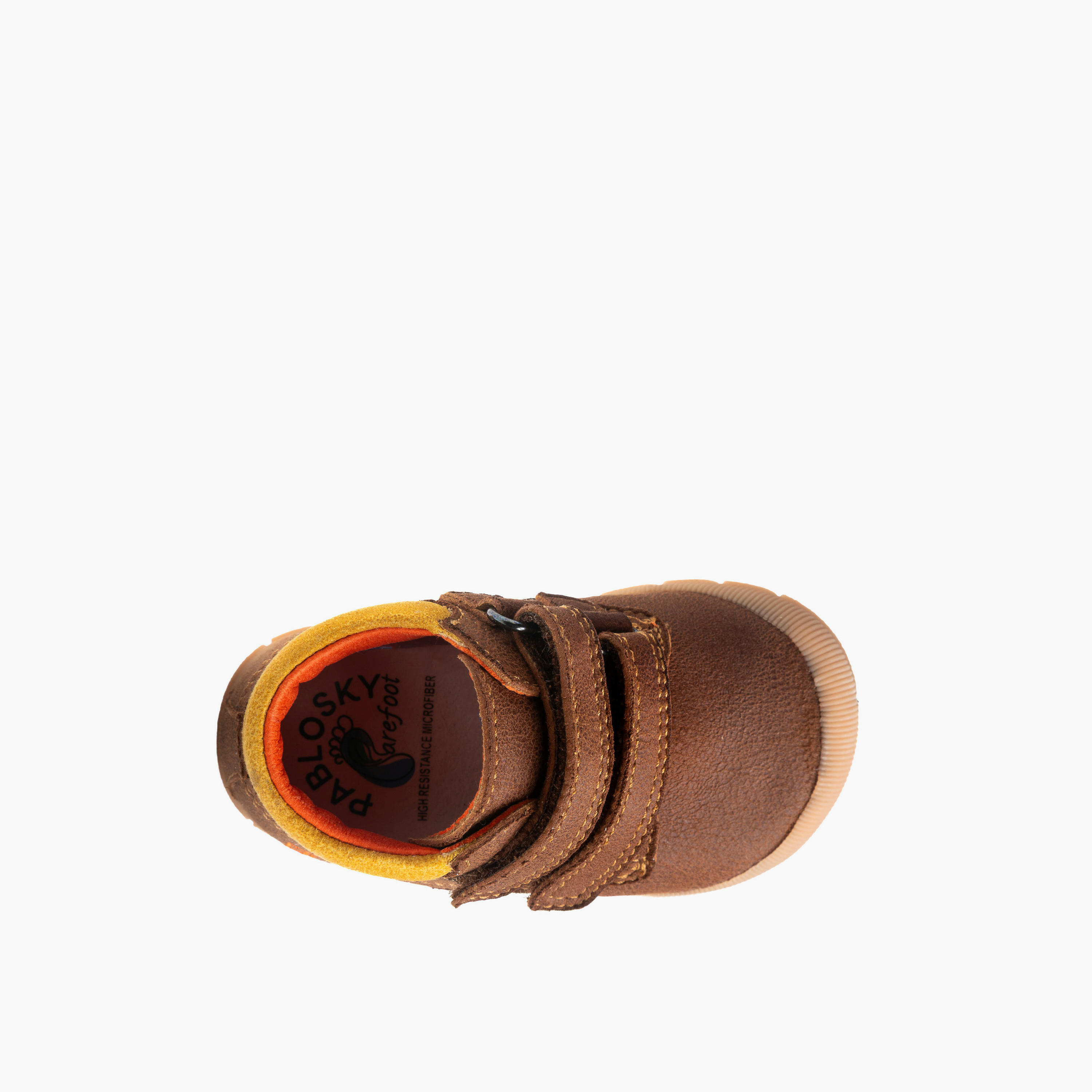 Pablosky Baby Booties with Hook and Loop Closure-baby-boys-shoes-booties-image-3