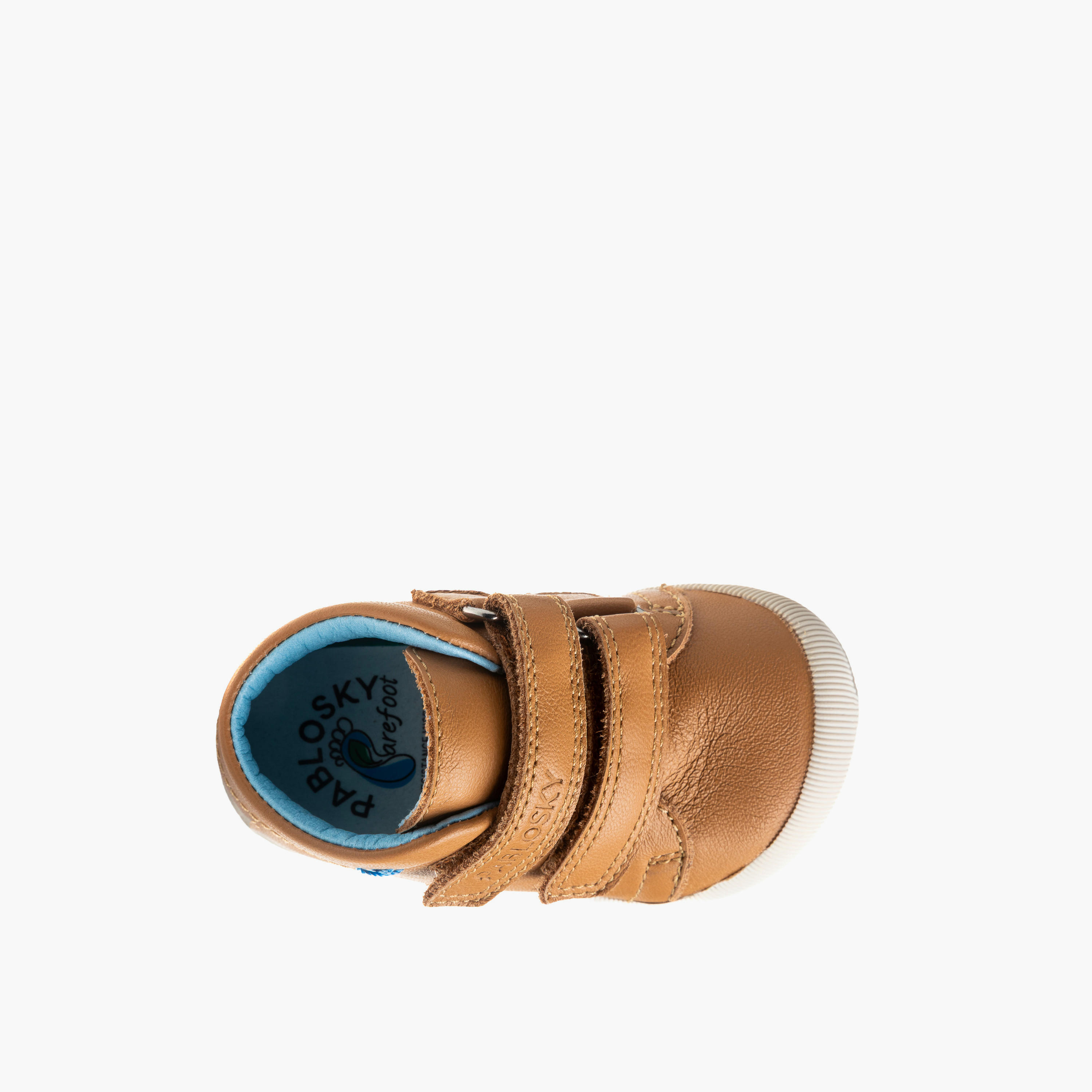 حذاء أطفال جلد بشريط إغلاق لاصق من بابلوسكي-baby-boys-shoes-booties-image-3