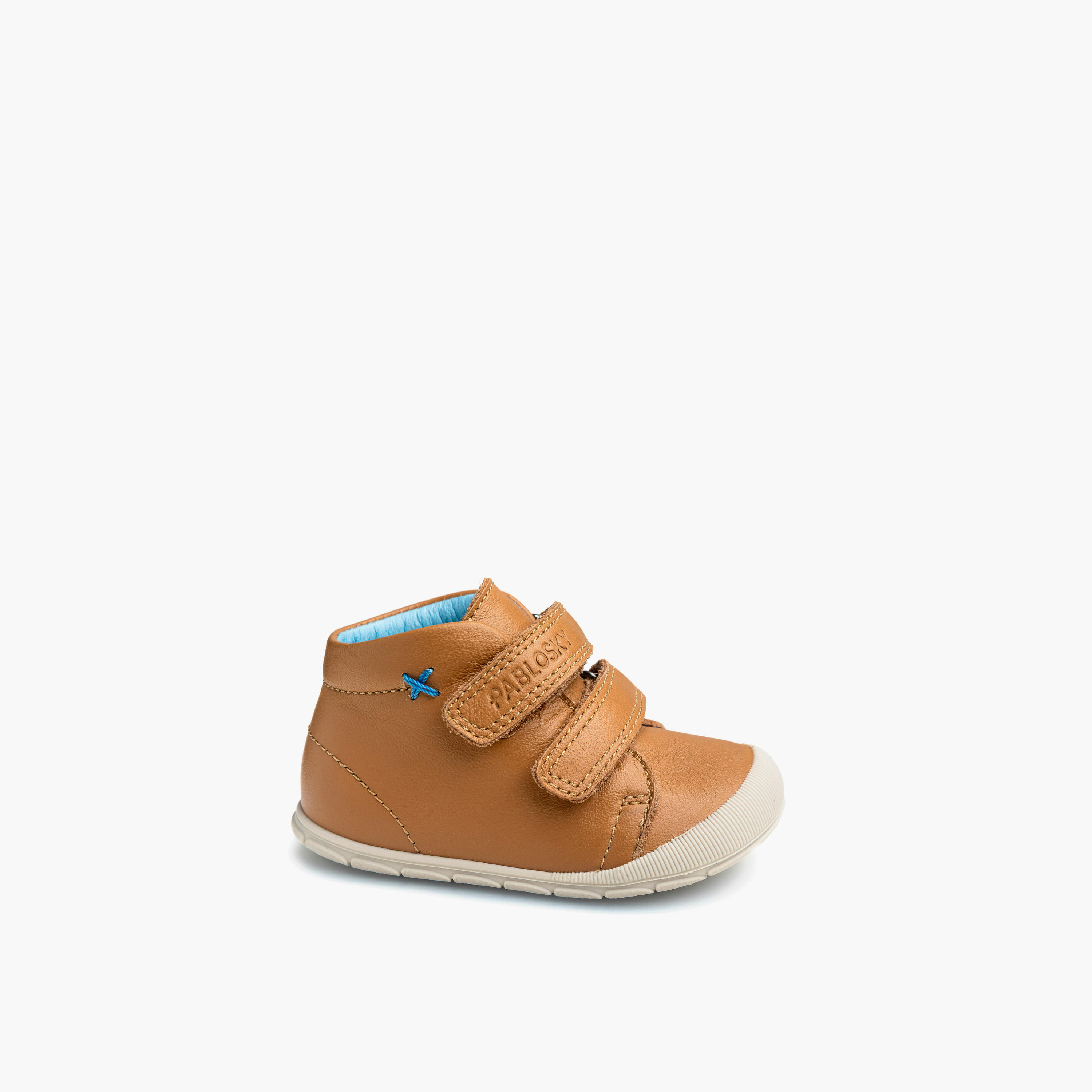 حذاء أطفال جلد بشريط إغلاق لاصق من بابلوسكي-baby-boys-shoes-booties-image-7