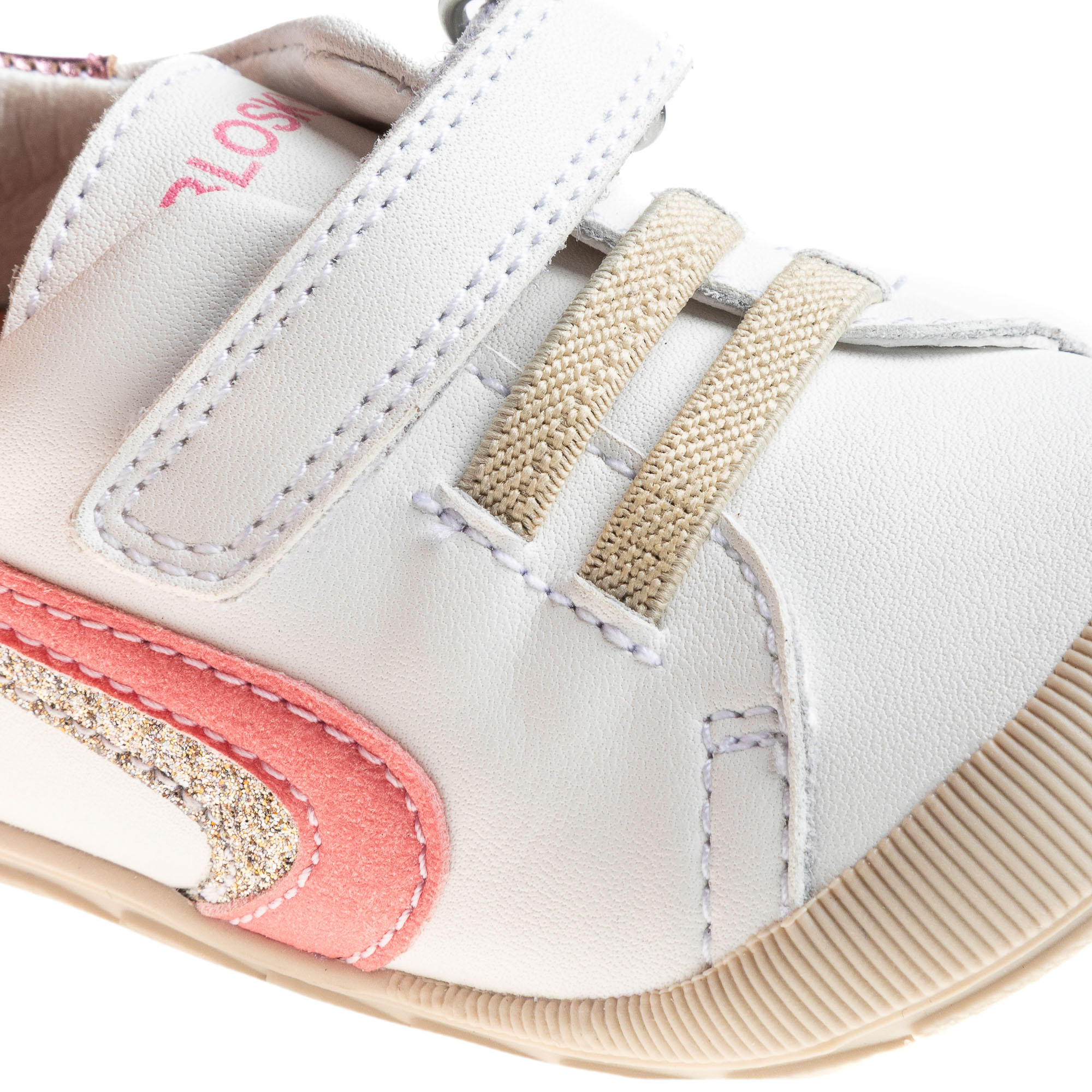 حذاء أطفال جلد بخطوط وشريط إغلاق لاصق من بابلوسكي-baby-girls-shoes-booties-image-6