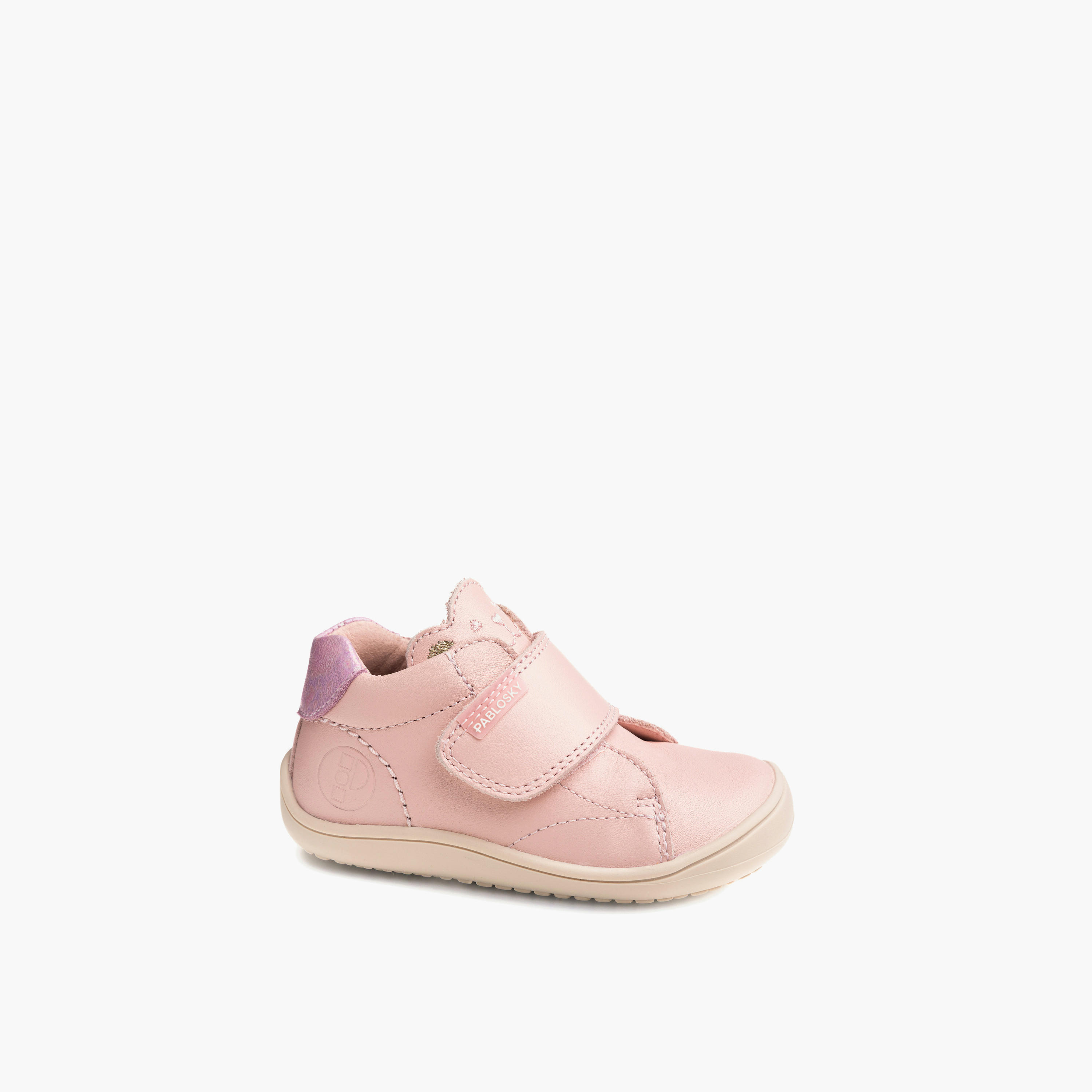 حذاء سنيكرز للكاحل بشريط لاصق وبتصميم درزات من بابلوسكي-baby-girls-shoes-closedshoes-image-7