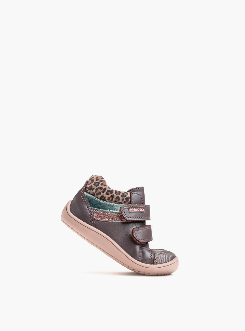 حذاء رياضي للكاحل بشريط إغلاق لاصق بطبعة حيوانات من بابلوفسكي-girls-shoes-sneakers-image-4