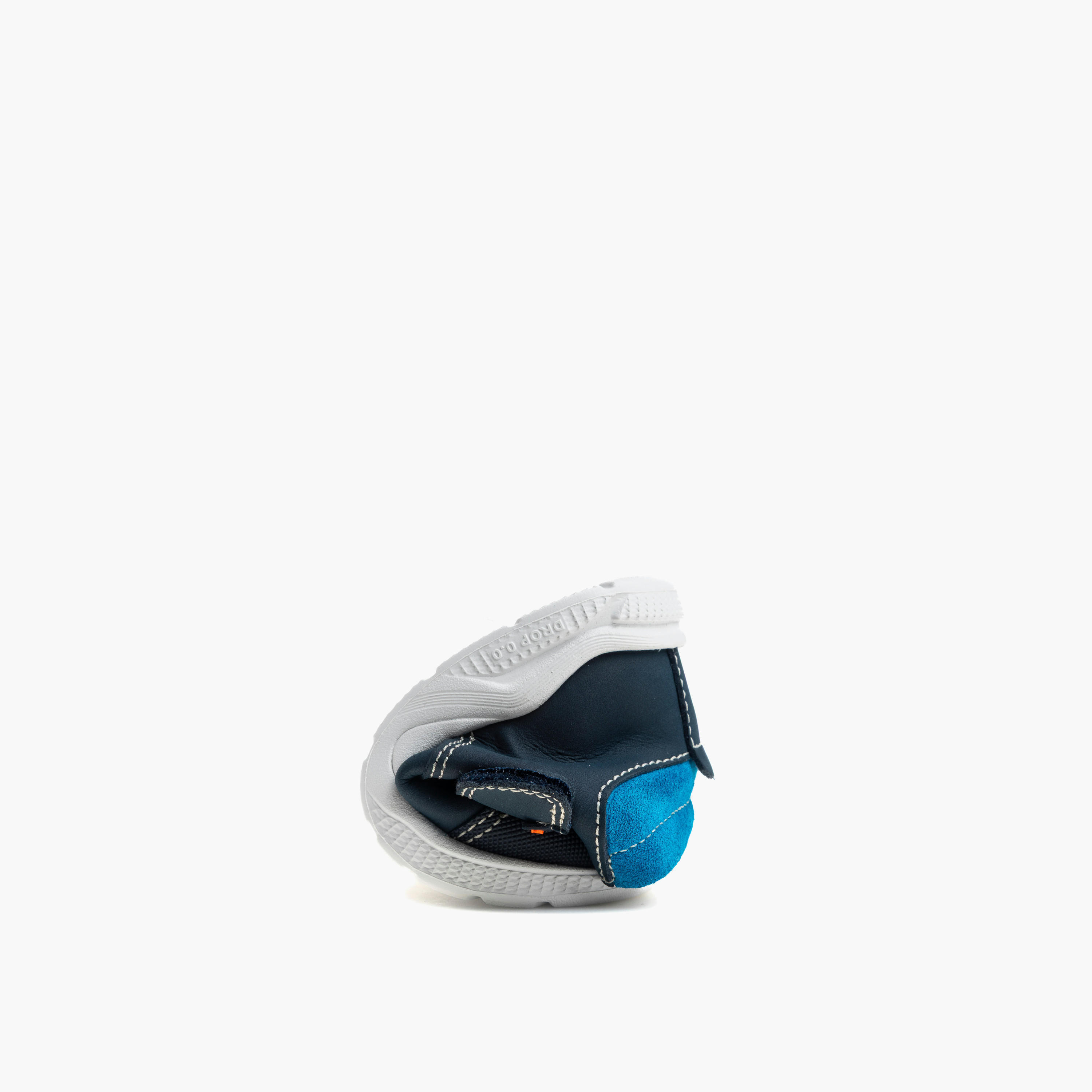 حذاء رياضي للكاحل بشريط إغلاق لاصق وتفاصيل خياطة من بابلوفسكي-baby-boys-shoes-closedshoes-image-5