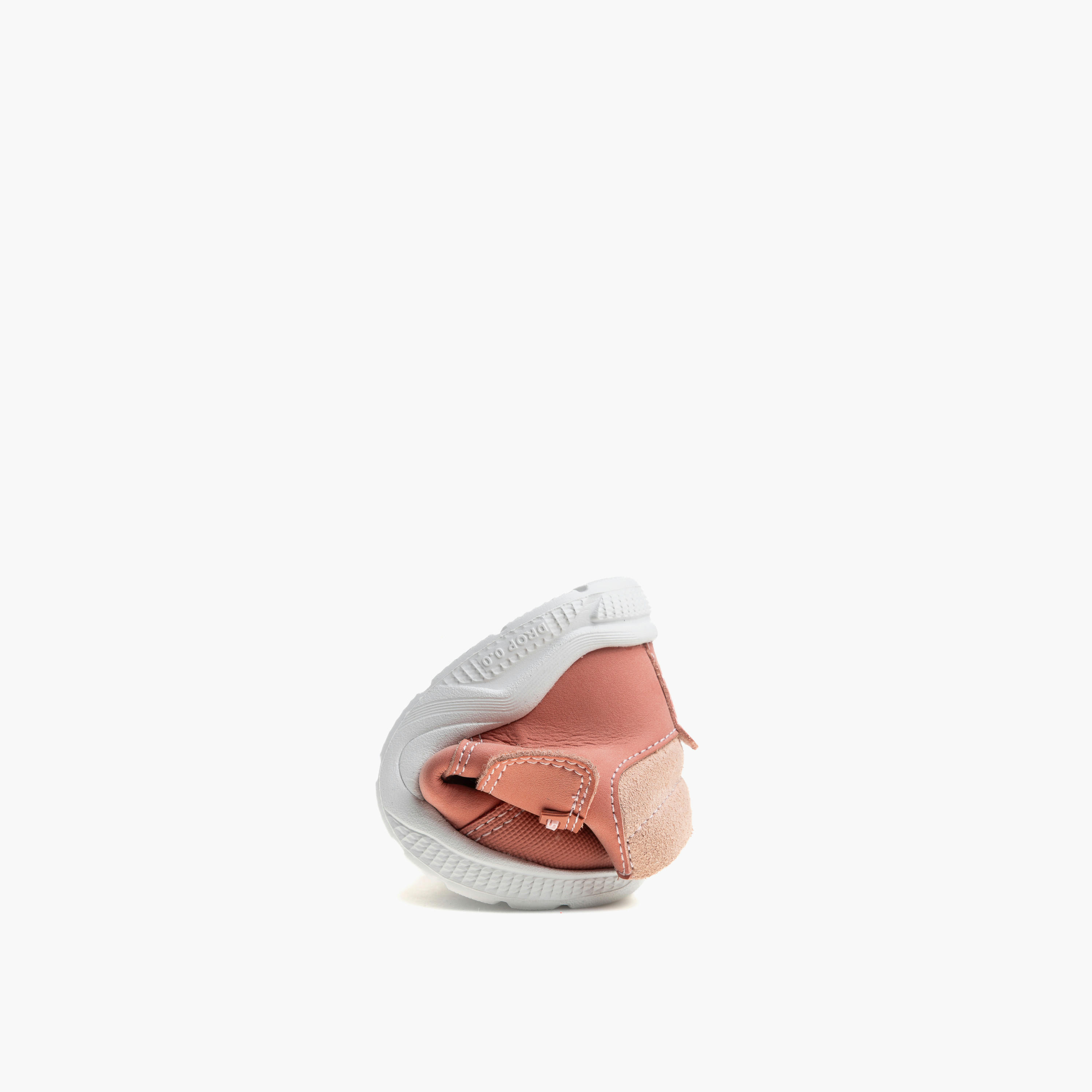 Pablosky Ankle Sneakers with Hook & Loop, Stitch Detail-baby-girls-shoes-closedshoes-image-5