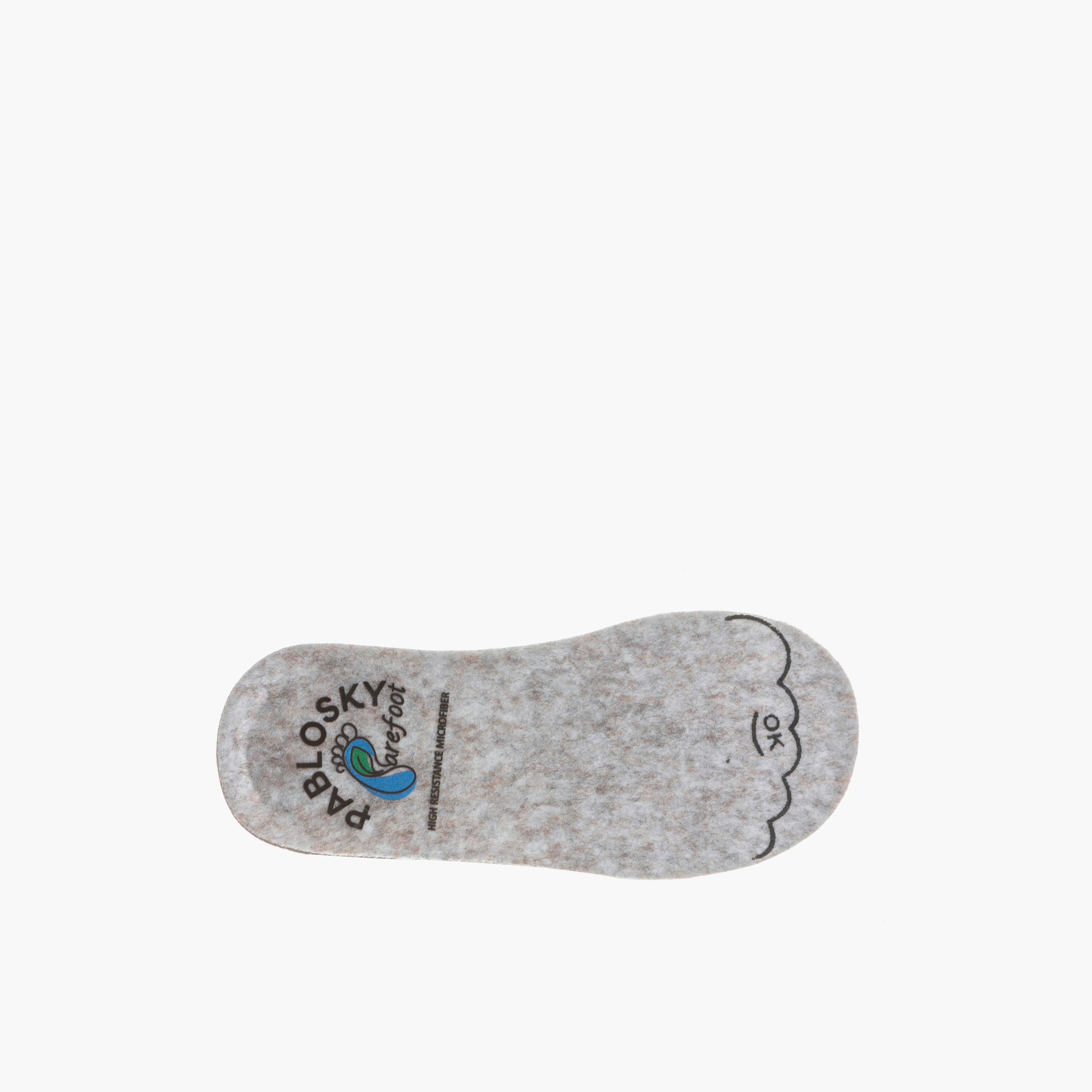 Pablosky Ankle Sneakers with Hook & Loop, Stitch Detail-baby-girls-shoes-closedshoes-image-8