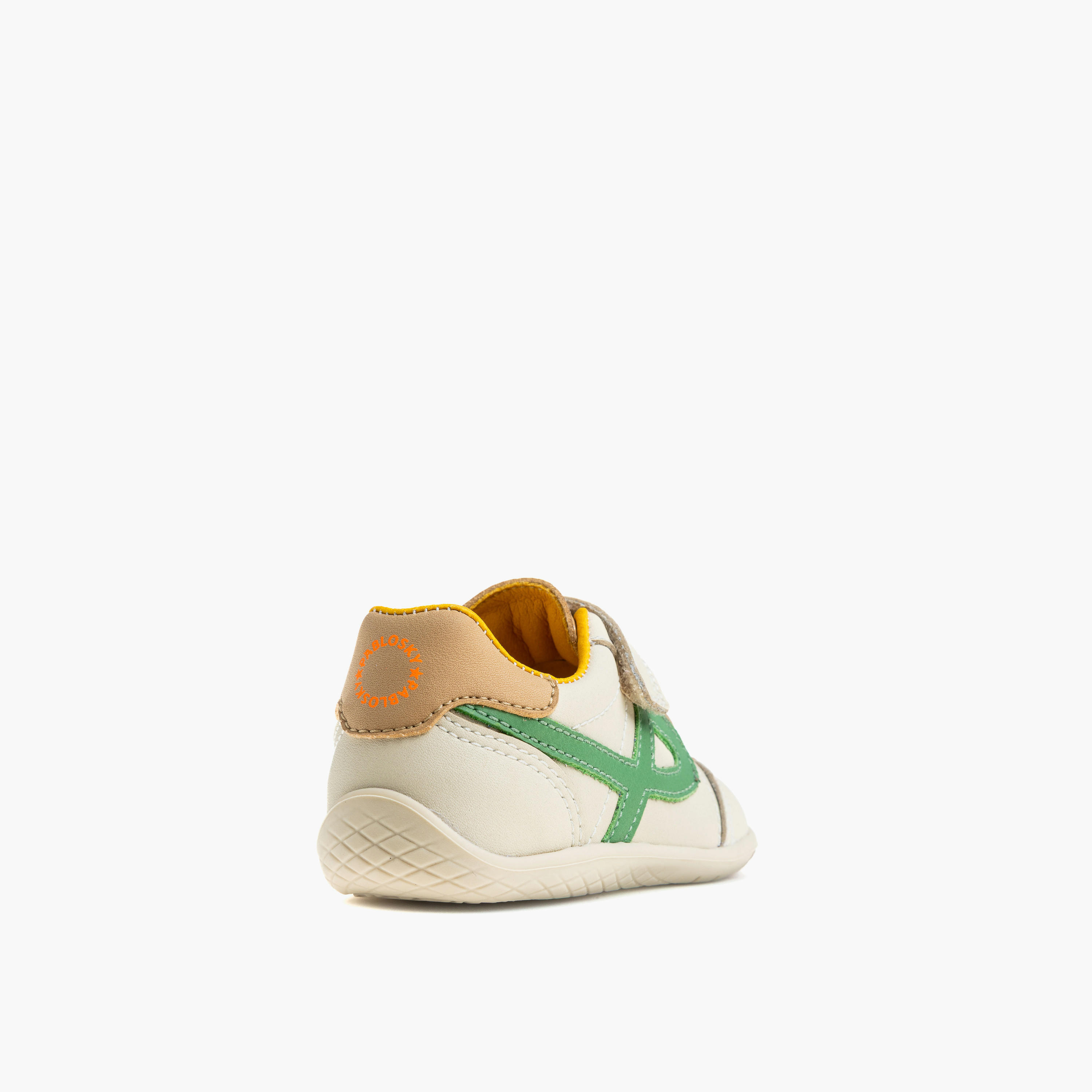 Pablosky Boys Panelled Hook & Loop Sneakers-baby-boys-shoes-closedshoes-image-2