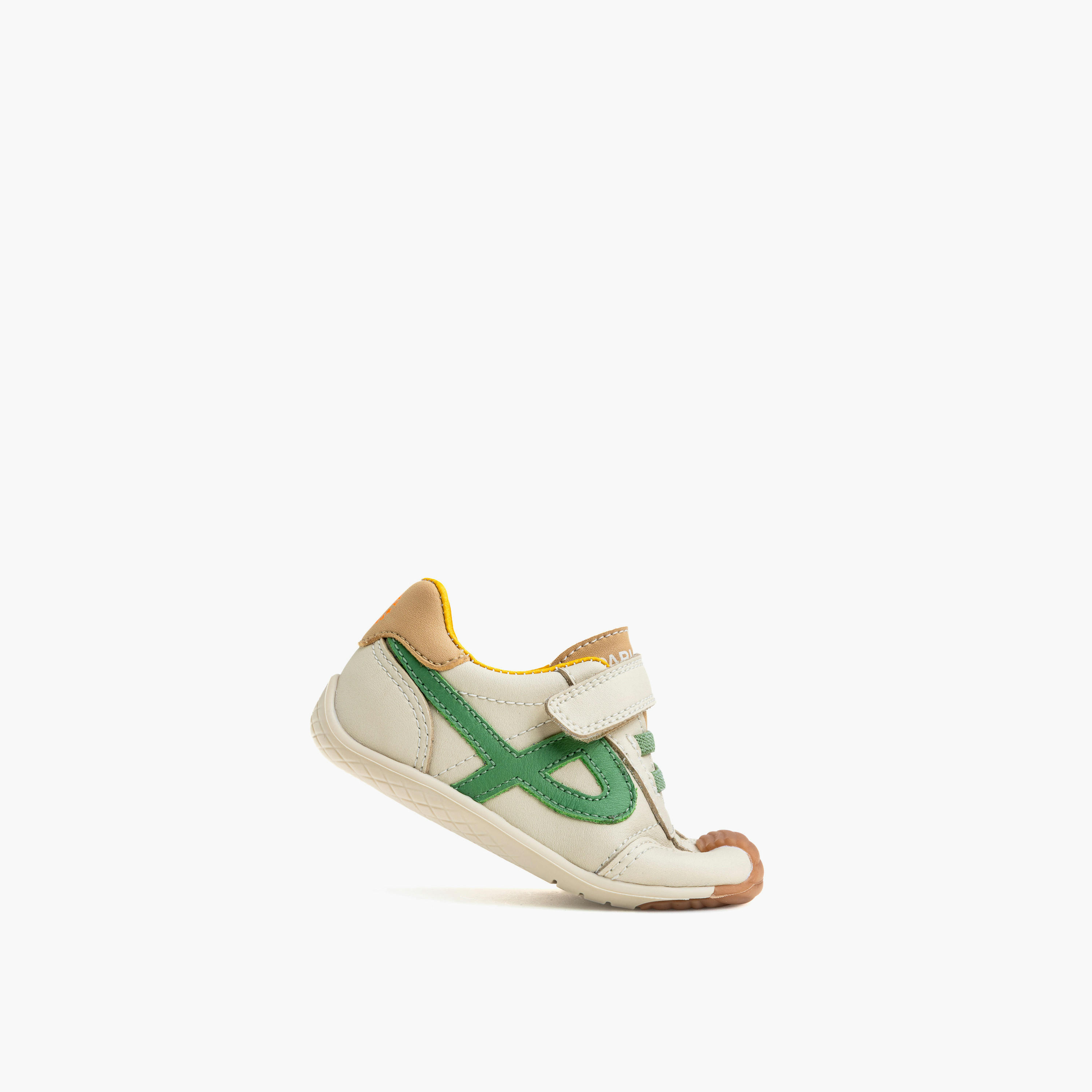 Pablosky Boys Panelled Hook & Loop Sneakers-baby-boys-shoes-closedshoes-image-4