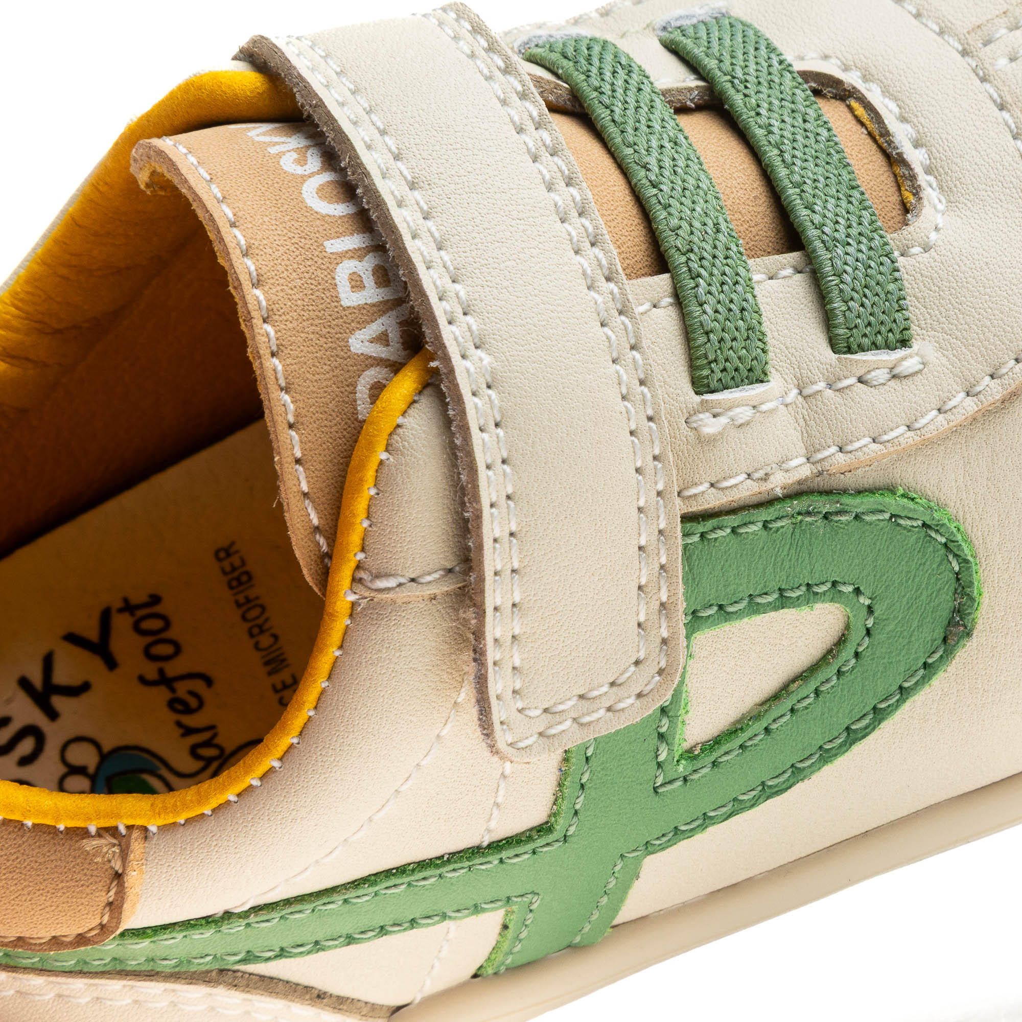 Pablosky Boys Panelled Hook & Loop Sneakers-baby-boys-shoes-closedshoes-image-6