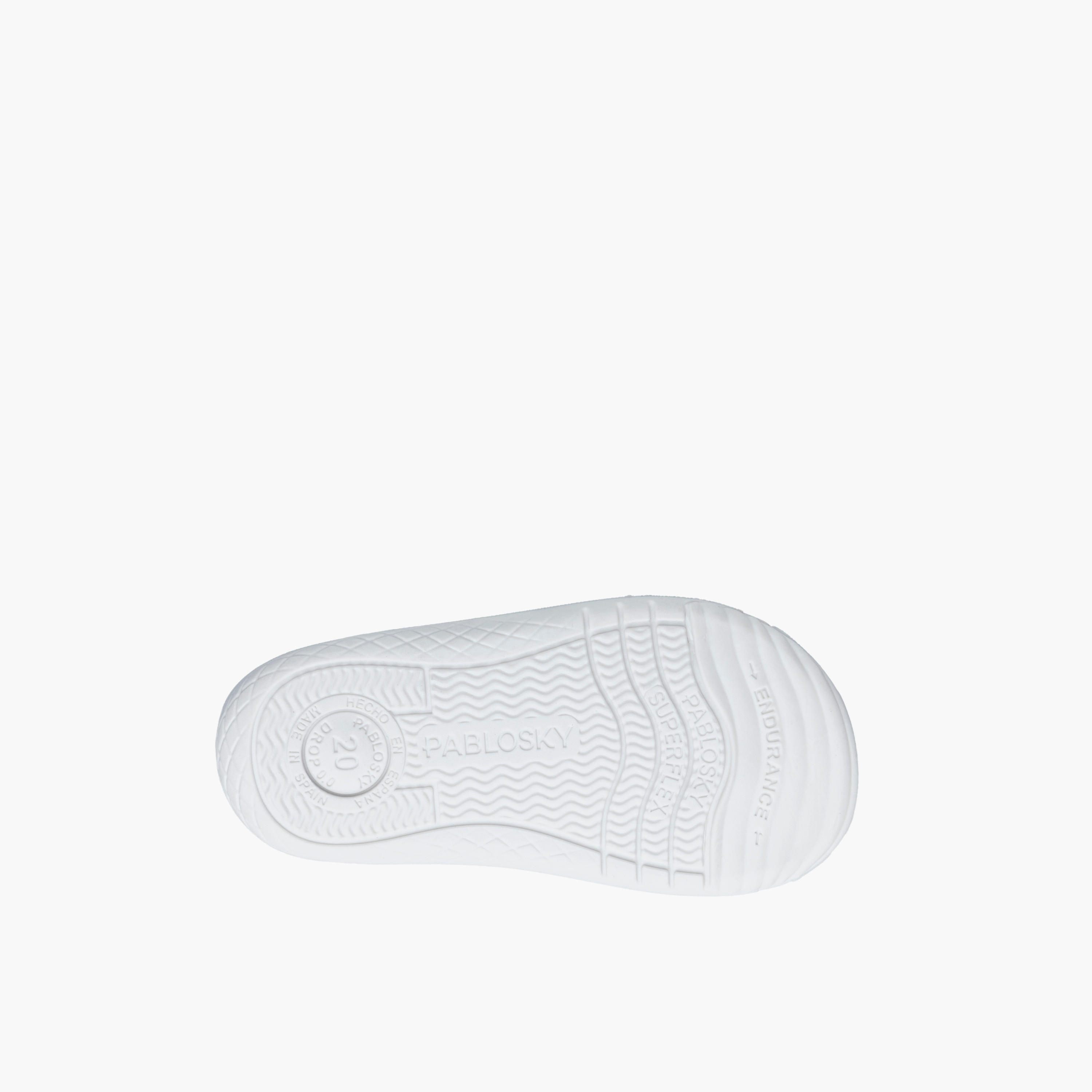 حذاء سنيكرز جلد بشريط لاصق للبنات من بابلوسكي-baby-girls-shoes-closedshoes-image-9