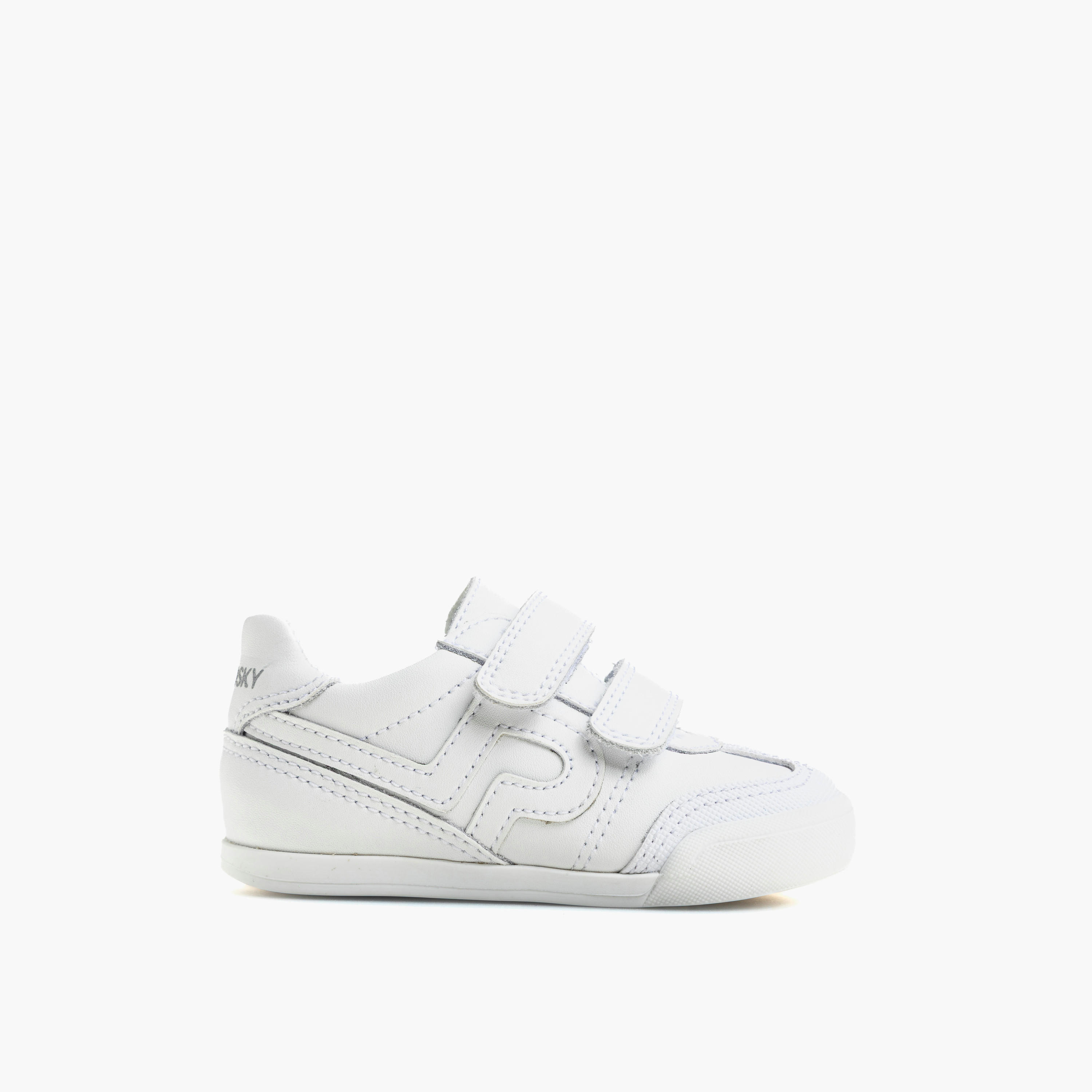 Pablosky Girls Panelled Hook & Loop School Shoes-girls-shoes-sneakers-image-1