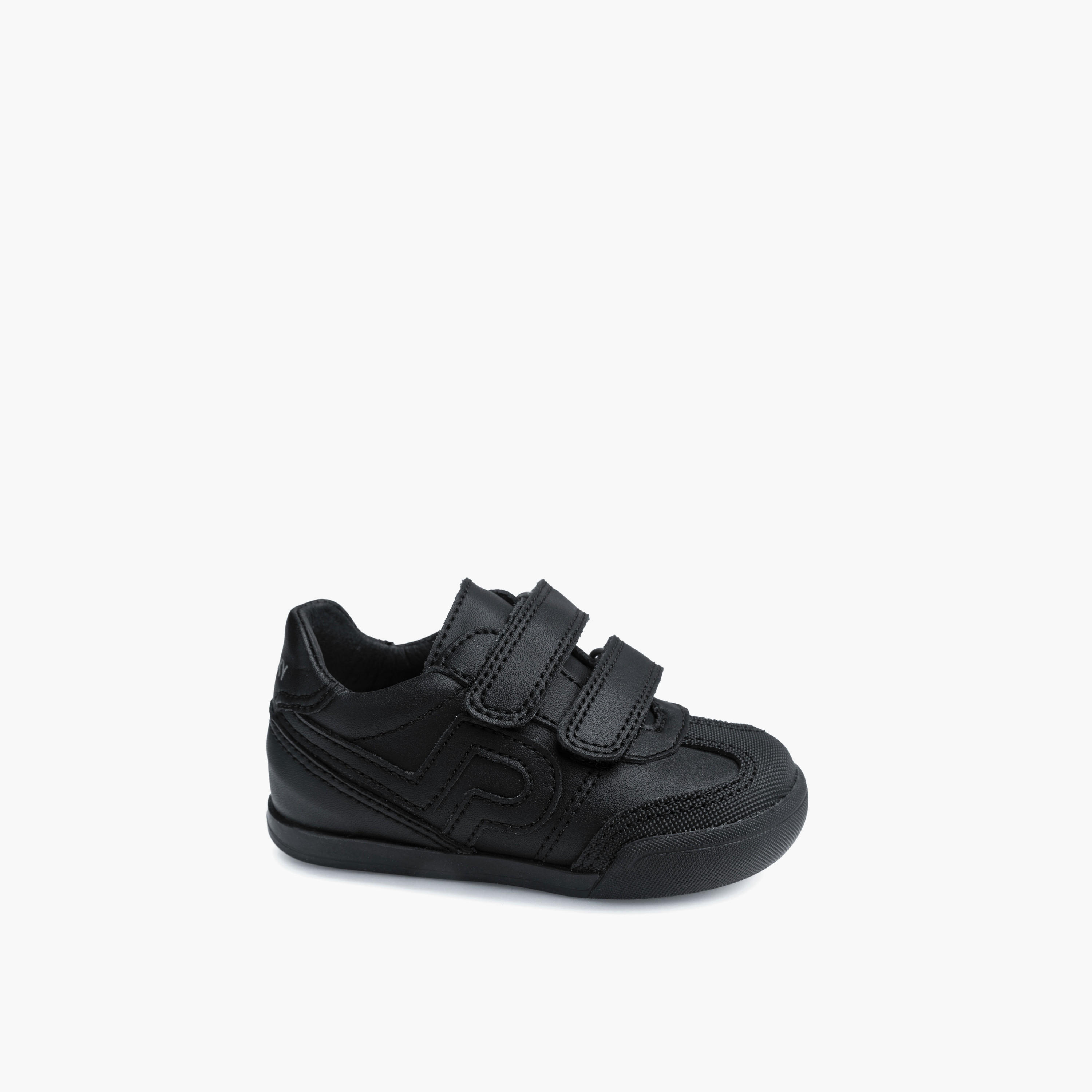 Pablosky Girls Panelled Hook & Loop School Shoes-girls-shoes-sneakers-image-7