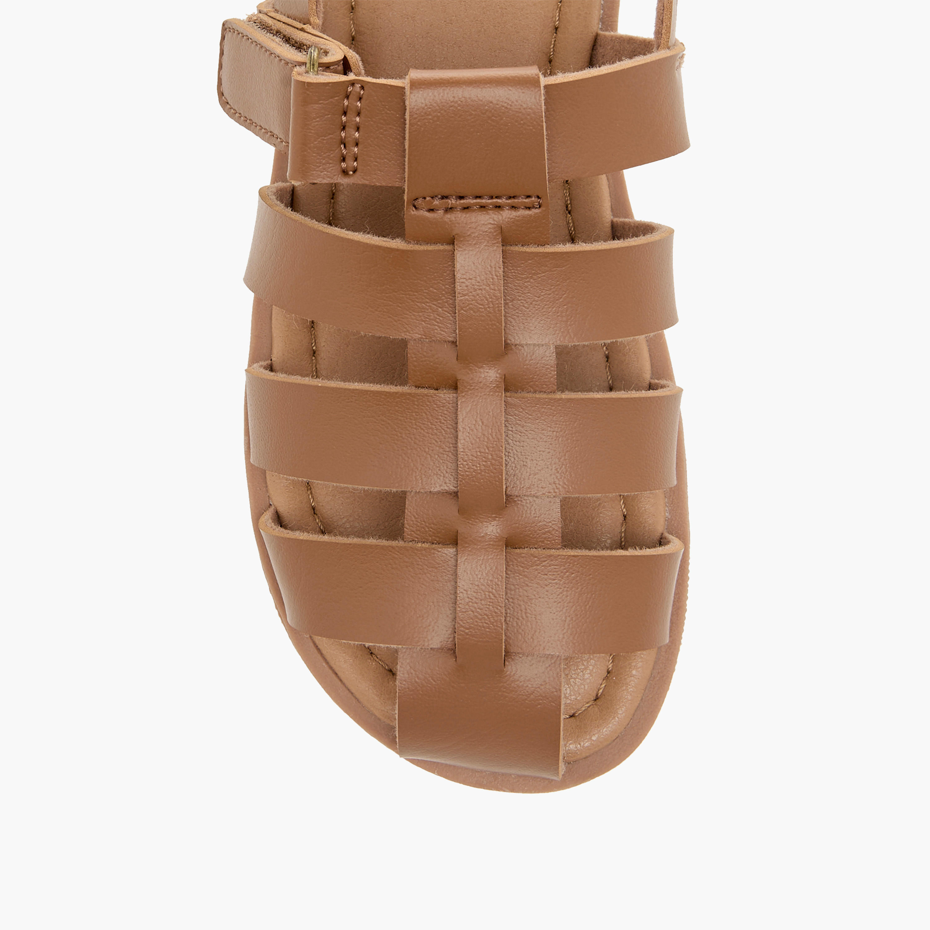 صندل سادة بشريط إغلاق لاصق من مستر دوتشيني-boys-shoes-sandals-image-3