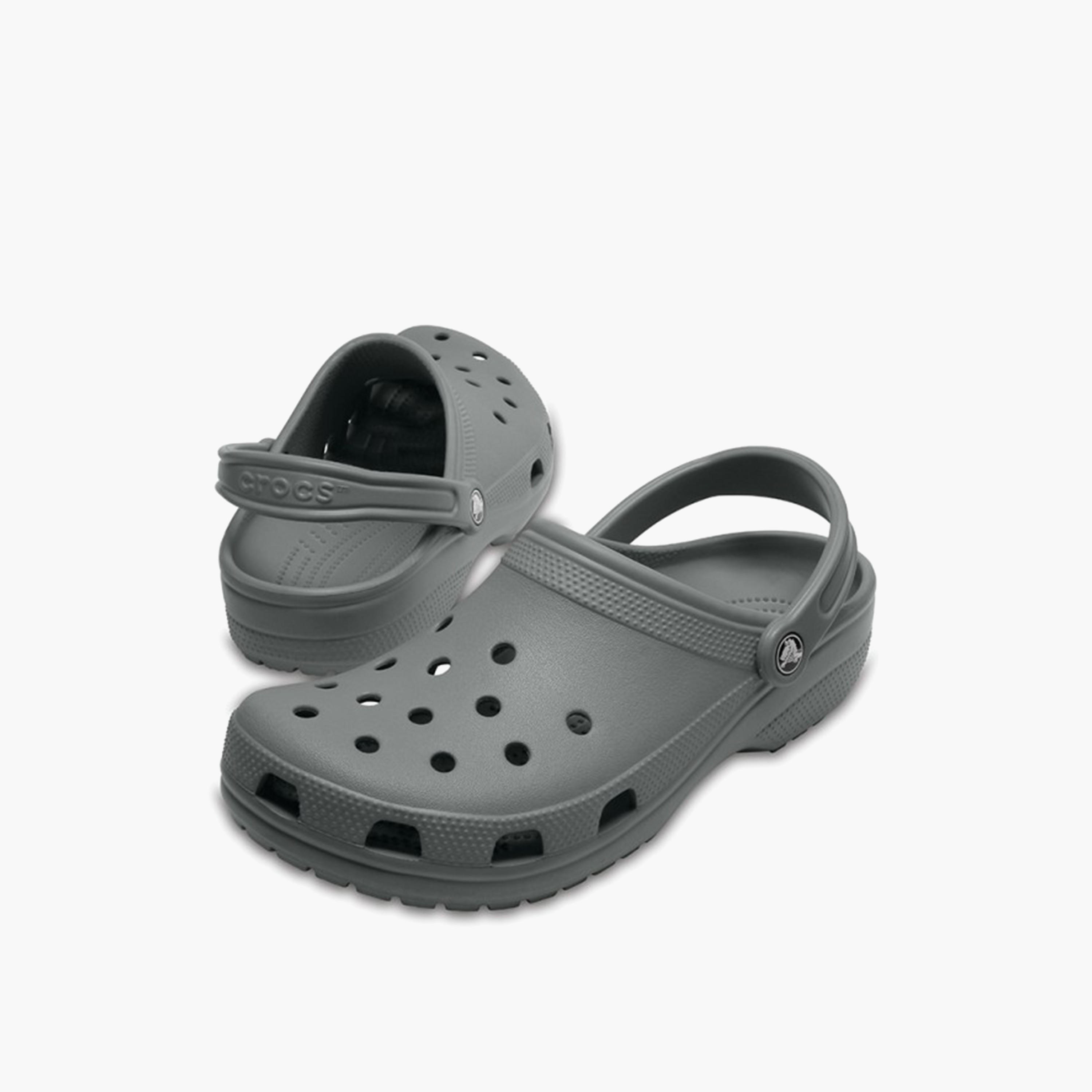 صندل بكعب سميك وتصاميم مفرغة وحزام خلفي للجنسين من كروكس - 10001-0DA-men-shoes-sandals-image-3