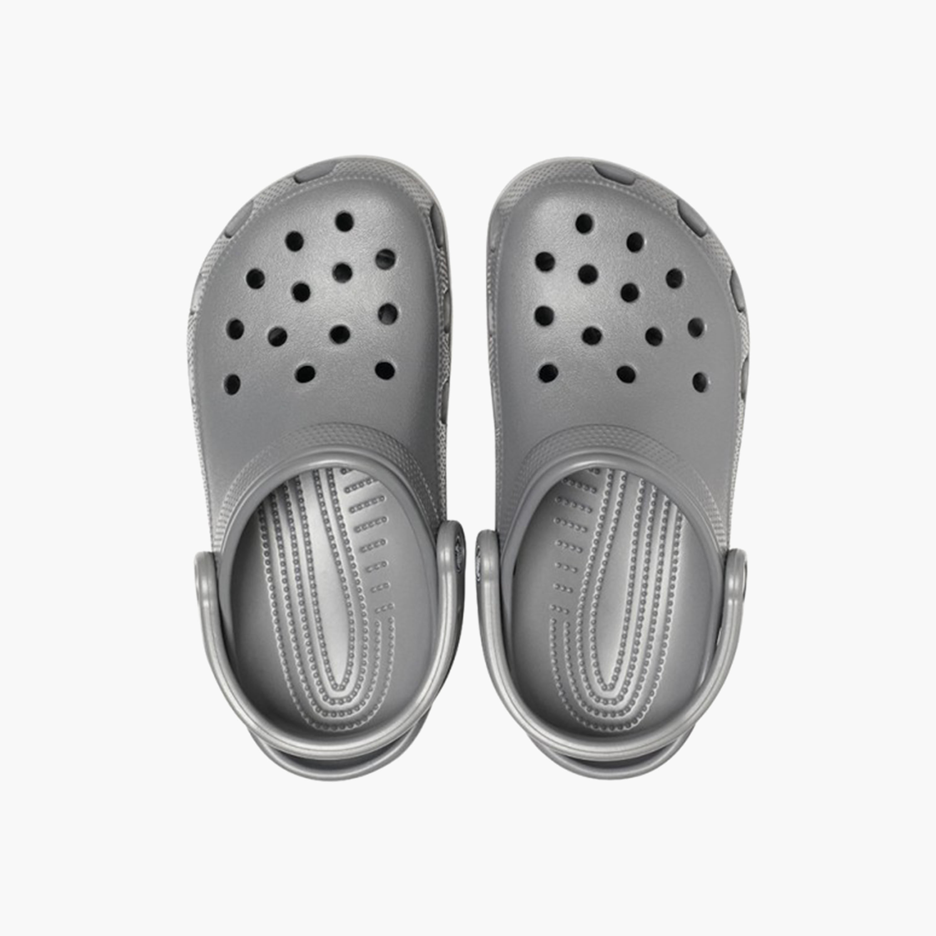 صندل بكعب سميك وتصاميم مفرغة وحزام خلفي للجنسين من كروكس - 10001-0DA-men-shoes-sandals-image-4