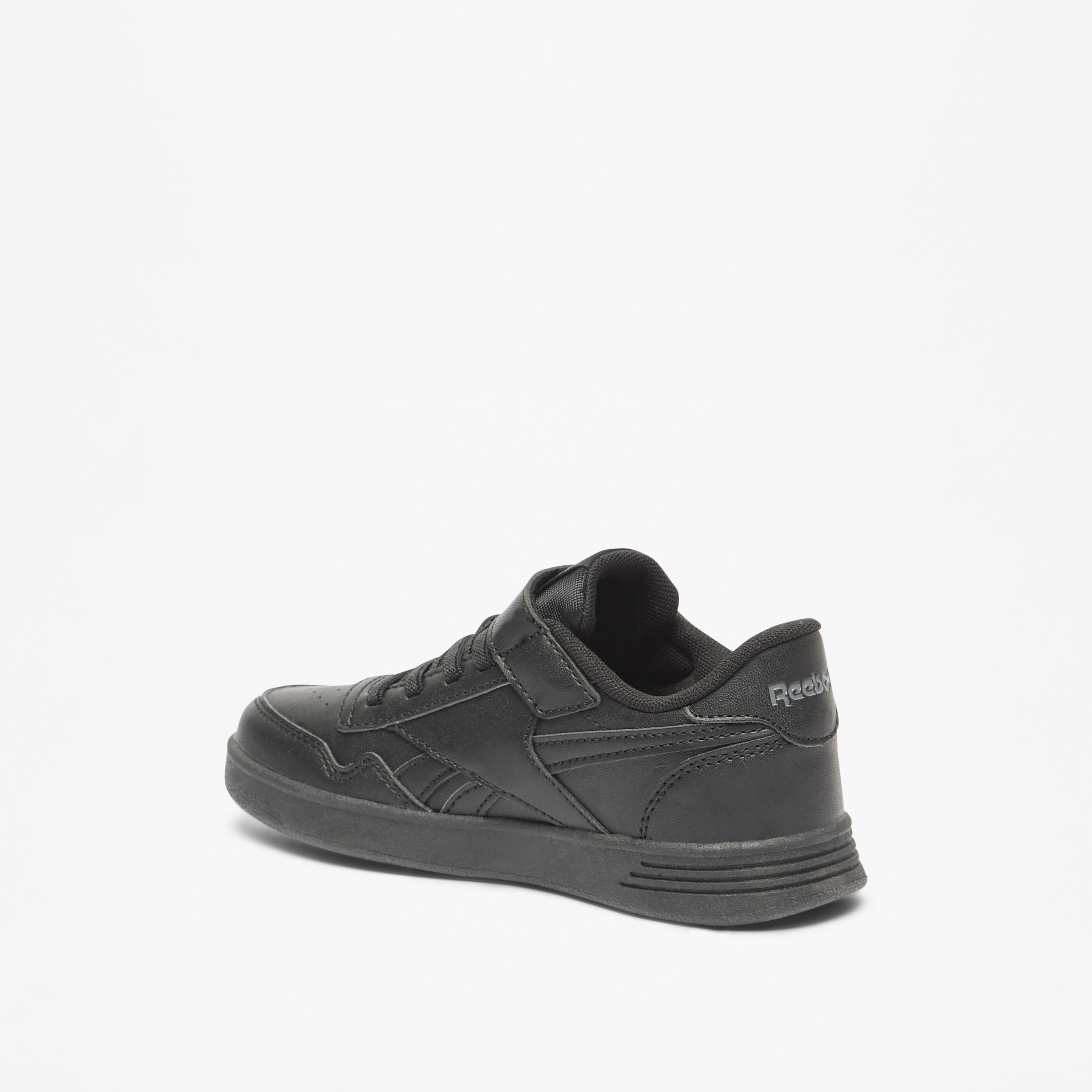 حذاء رياضي بشريط إغلاق لاصق وتفاصيل الشعار للأطفال من ريبوك - COURT ADVANCE-sports-boys-shoes-image-2