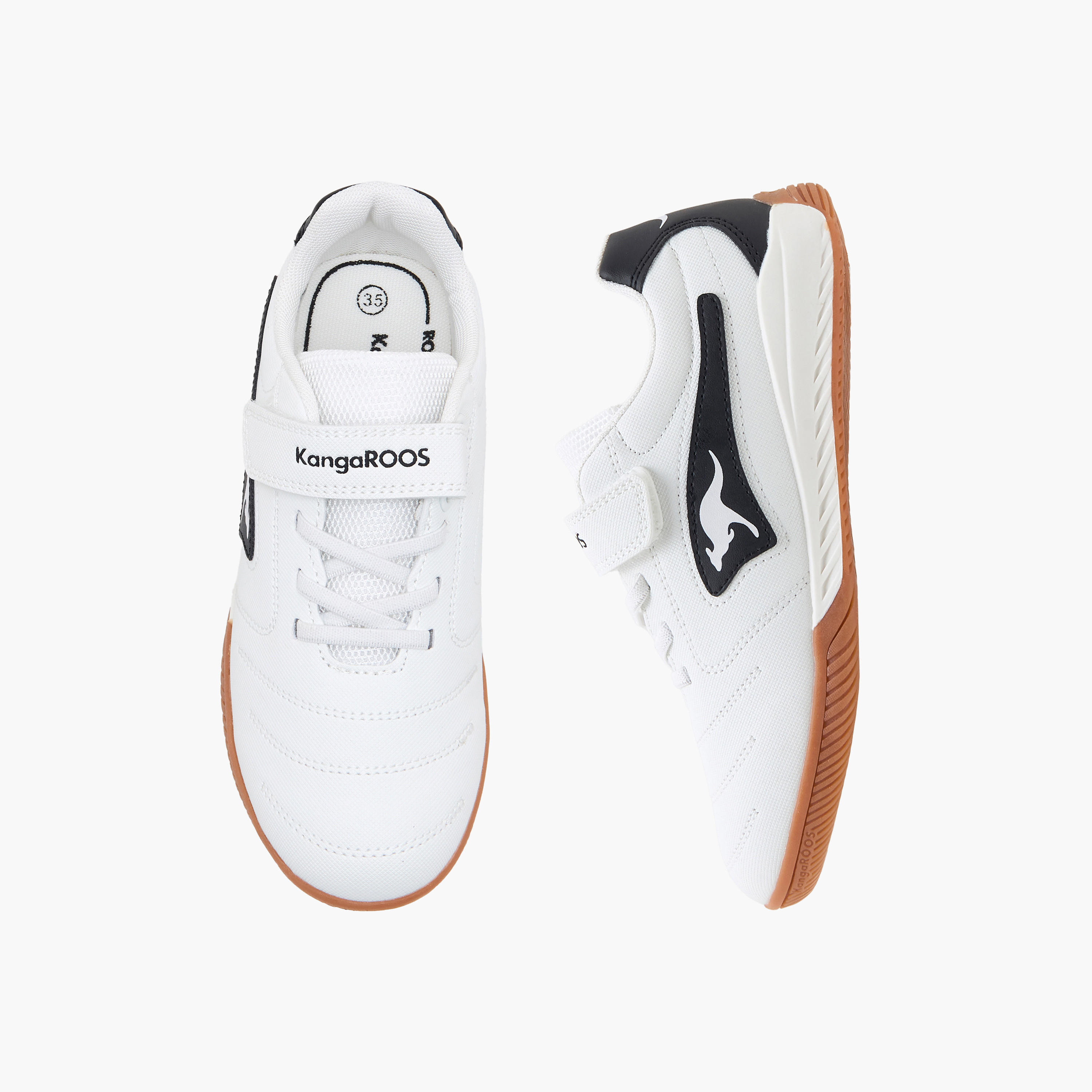 KangaROOS Boys Hook & Loop Sports Shoes-boys-shoes-sports-image-1