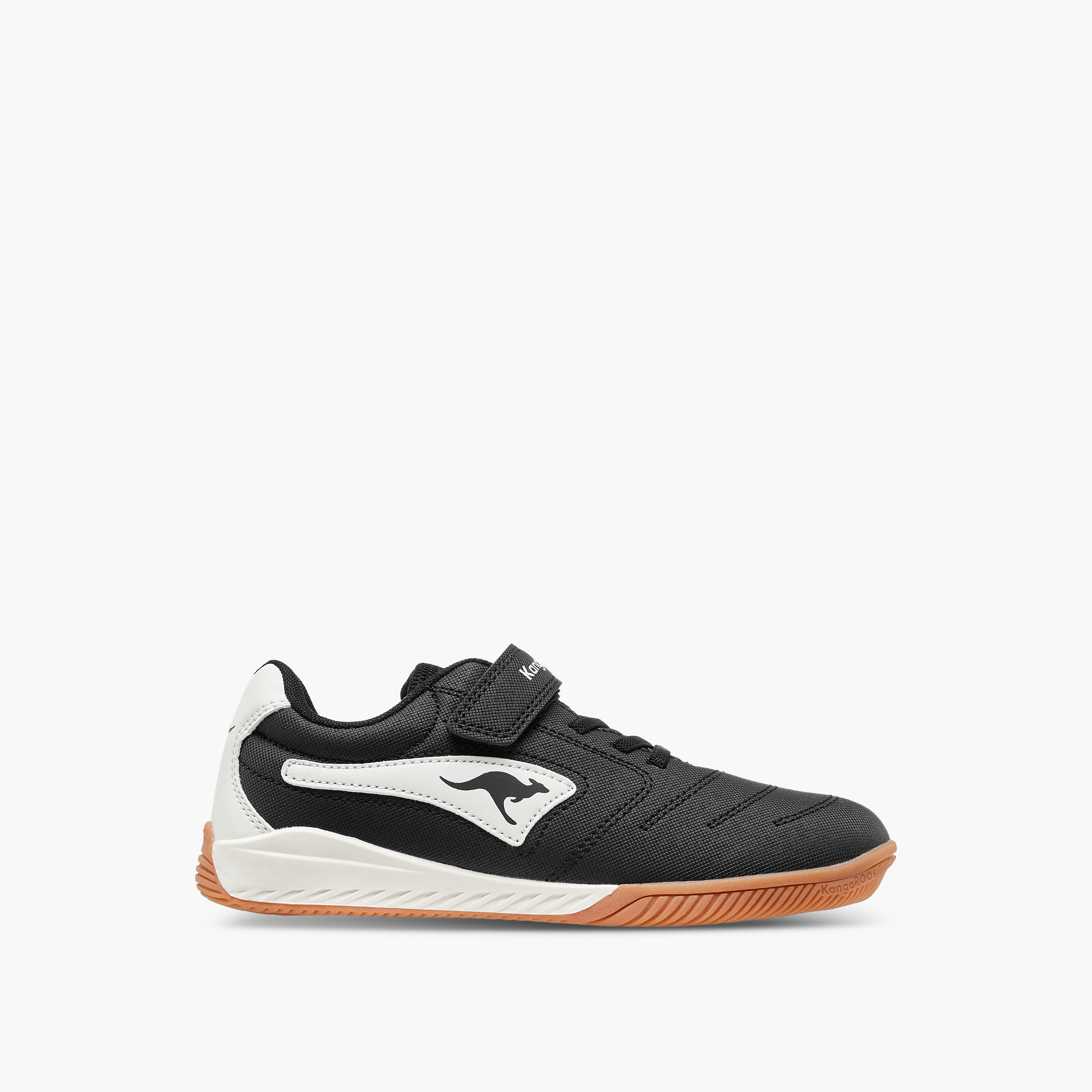 حذاء سنيكرز بشريط إغلاق لاصق وزخارف شعار للأولاد من كانجاروز-boys-shoes-sneakers-image-3
