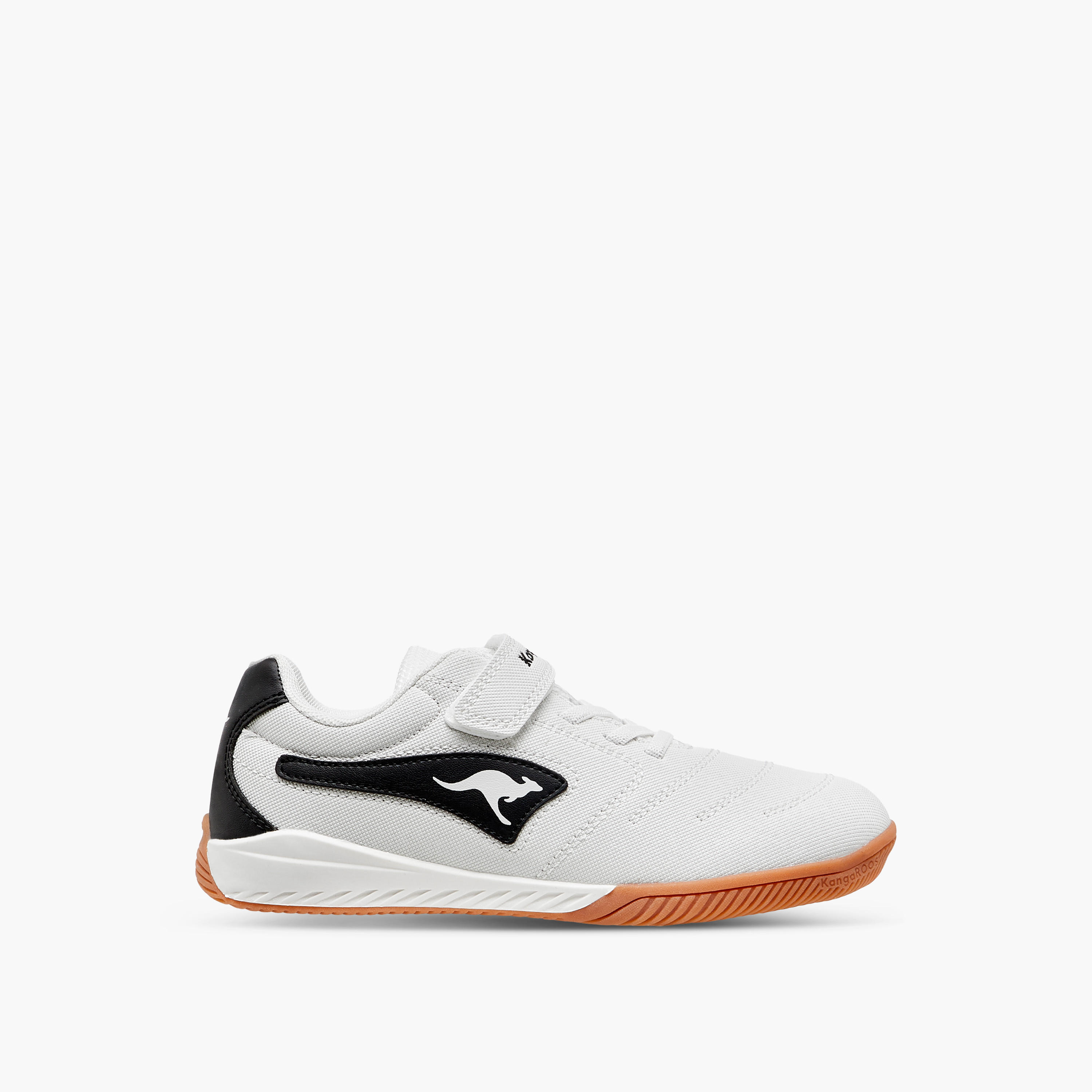 حذاء سنيكرز بشريط إغلاق لاصق وزخارف شعار للأولاد من كانجاروز-boys-shoes-sneakers-image-3