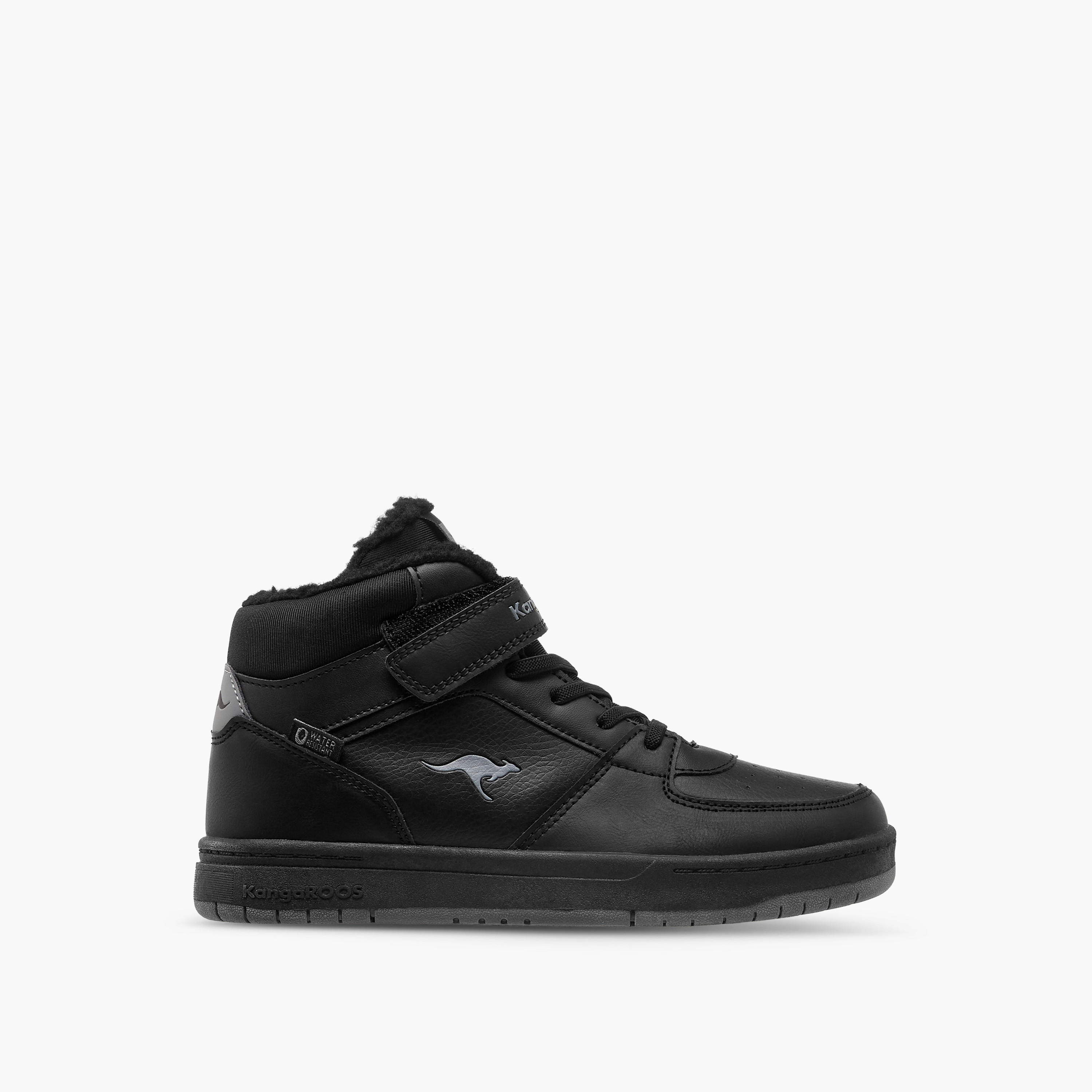 حذاء سنيكرز متعدد التصاميم برقبة عالية وشريط إغلاق لاصق للأولاد من كانجاروز-boys-shoes-sneakers-image-3