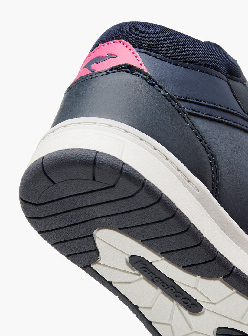 حذاء برقبة عالية وشريط لاصق للبنات من كانجاروس-girls-shoes-sports-image-5