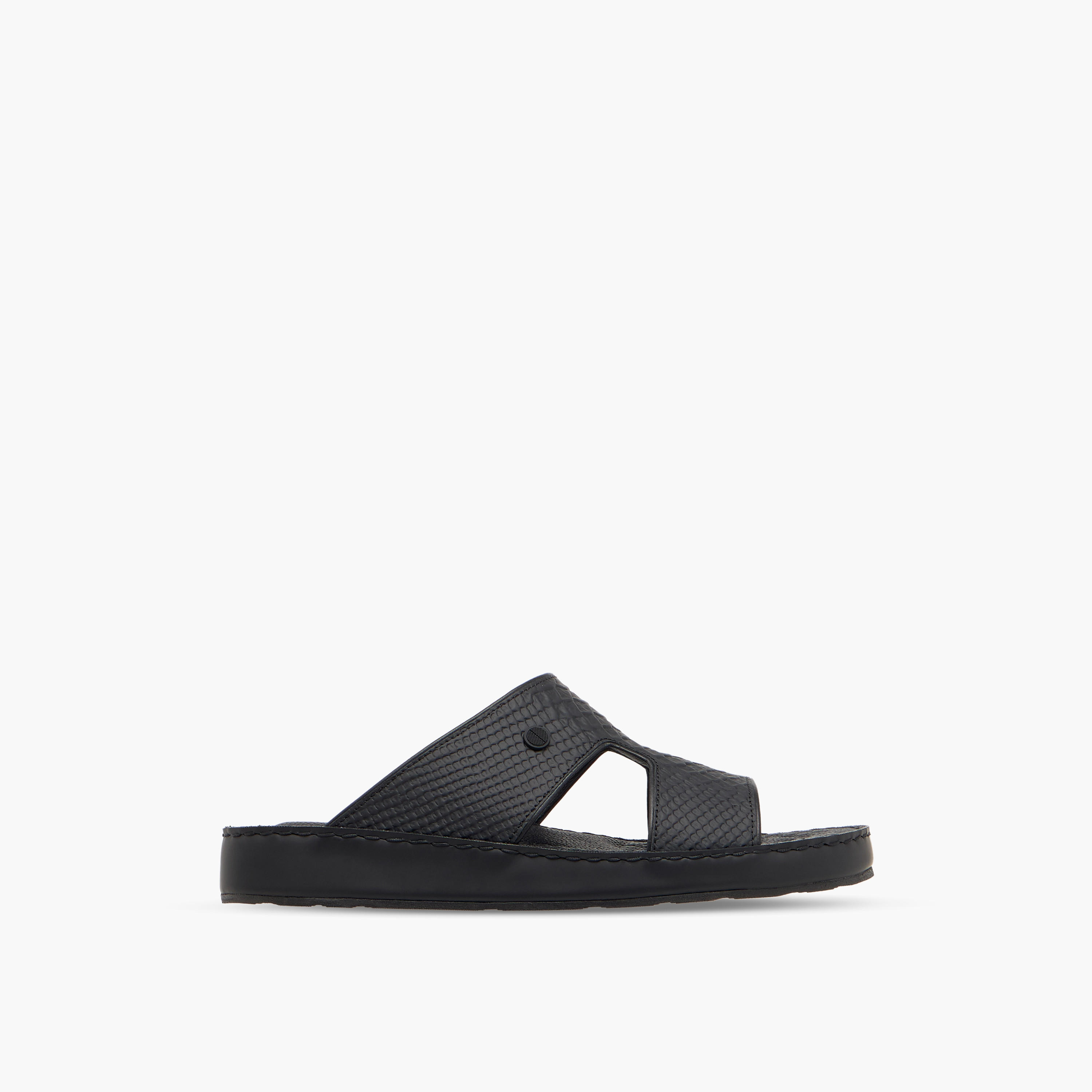 صندل عربي جلد بارز الملمس للرجال من دوشيني-men-shoes-sandals-image-3