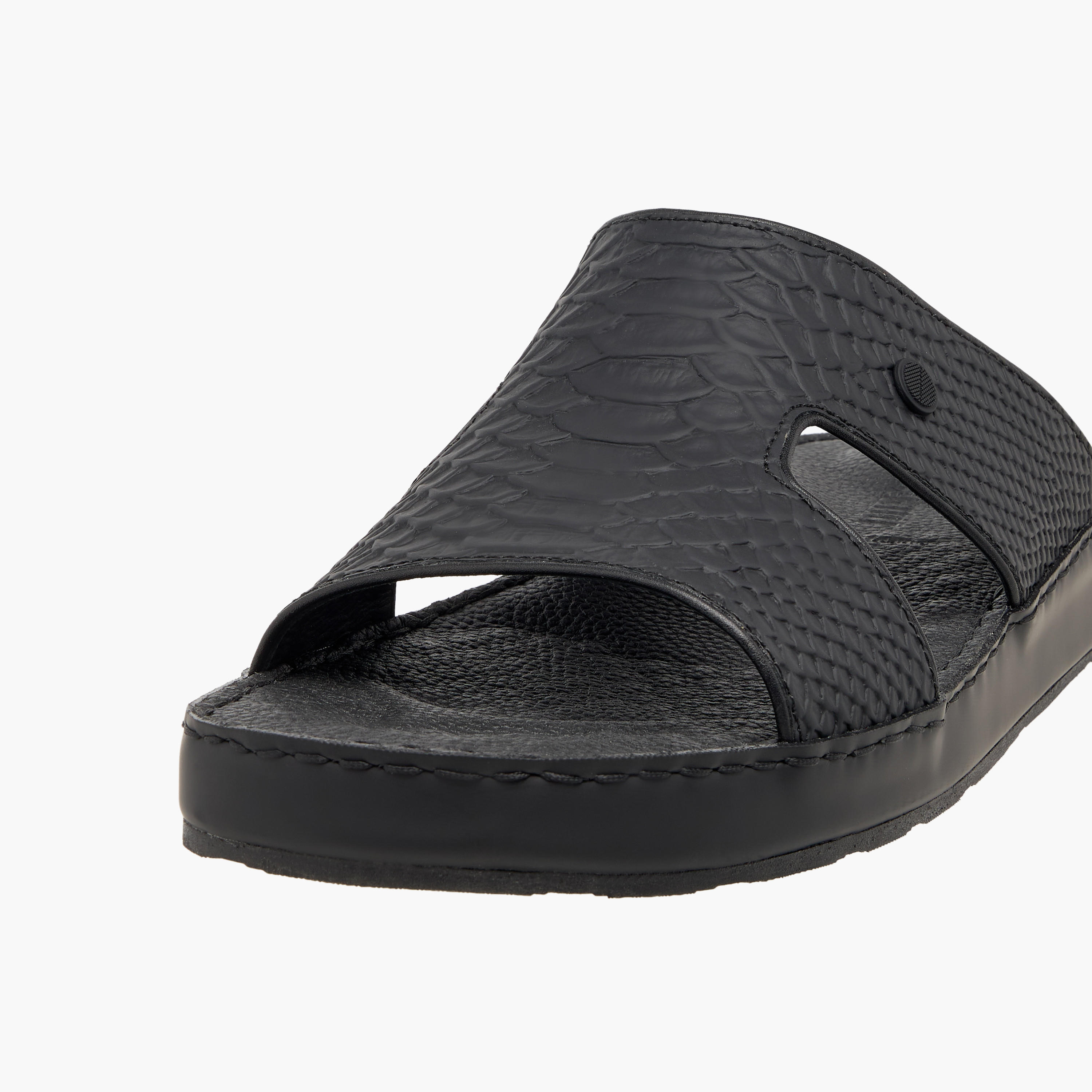 صندل عربي جلد بارز الملمس للرجال من دوشيني-men-shoes-sandals-image-4