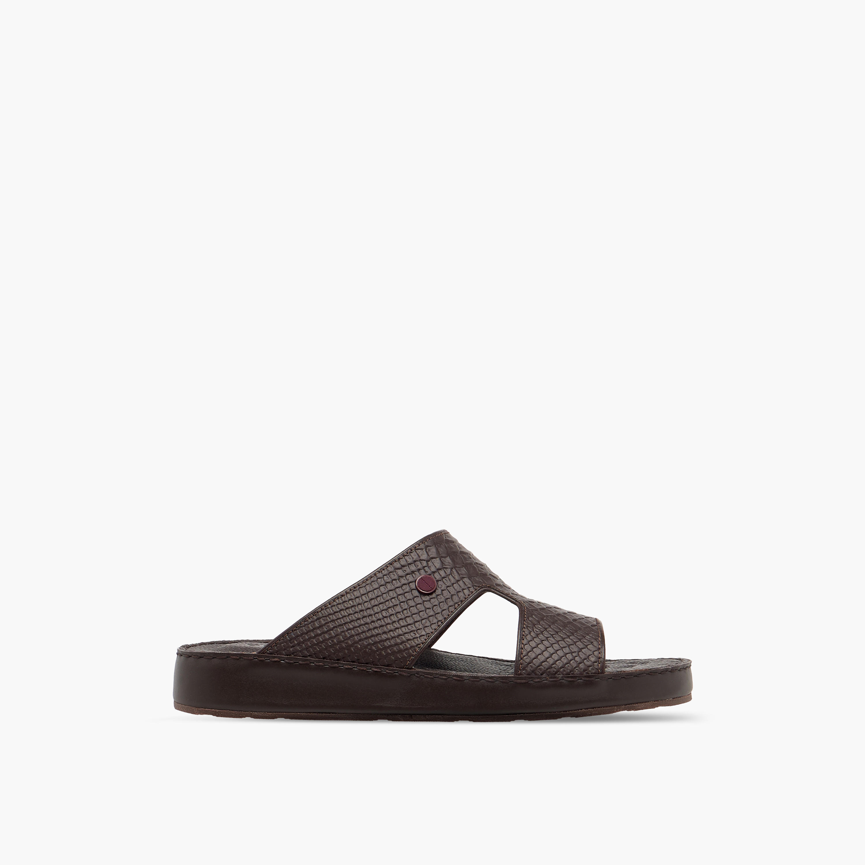 صندل عربي جلد بارز الملمس للرجال من دوشيني-men-shoes-sandals-image-3