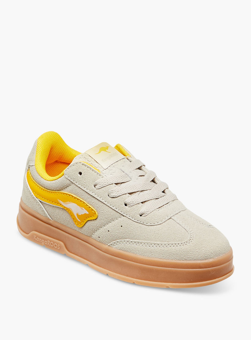 حذاء سنيكرز برباط إغلاق للبنات من كانجاروس-girls-shoes-sneakers-image-2