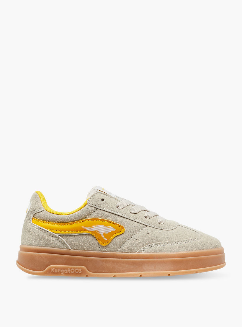 حذاء سنيكرز برباط إغلاق للبنات من كانجاروس-girls-shoes-sneakers-image-3
