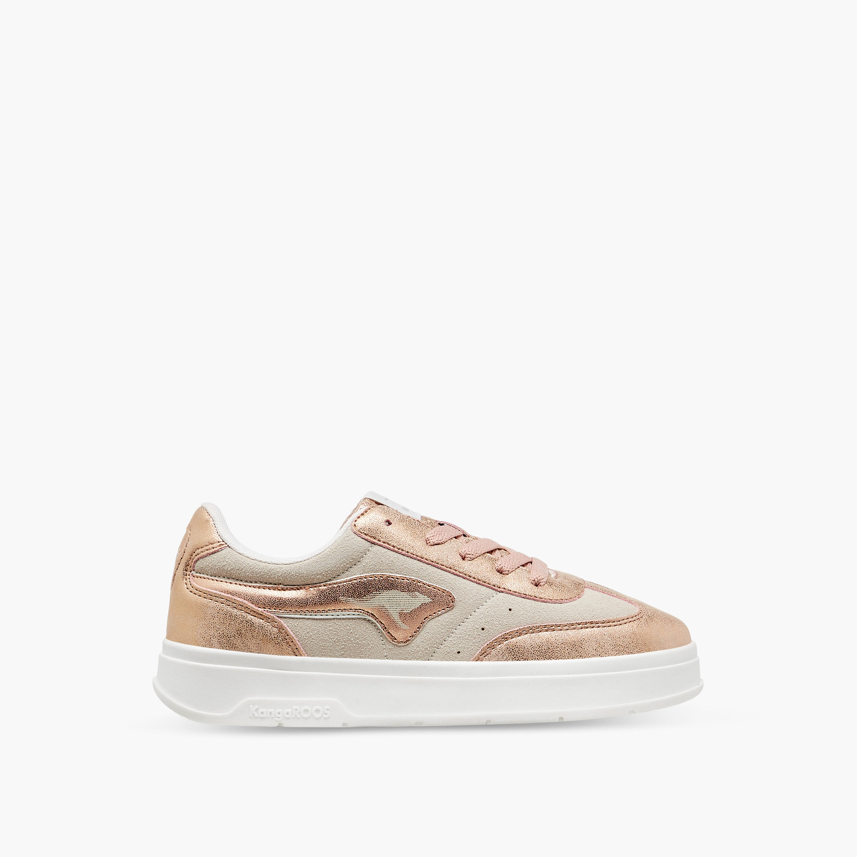 حذاء سنيكرز برباط إغلاق للبنات من كانجاروس-girls-shoes-sneakers-image-3