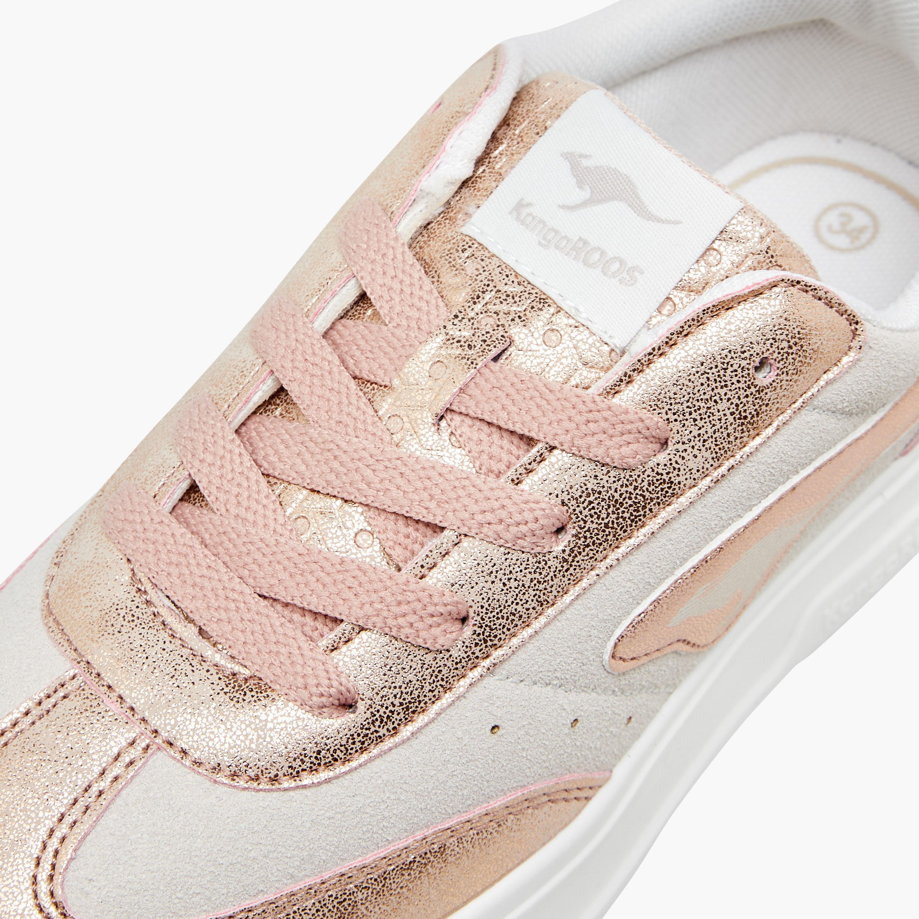 حذاء سنيكرز برباط إغلاق للبنات من كانجاروس-girls-shoes-sneakers-image-4