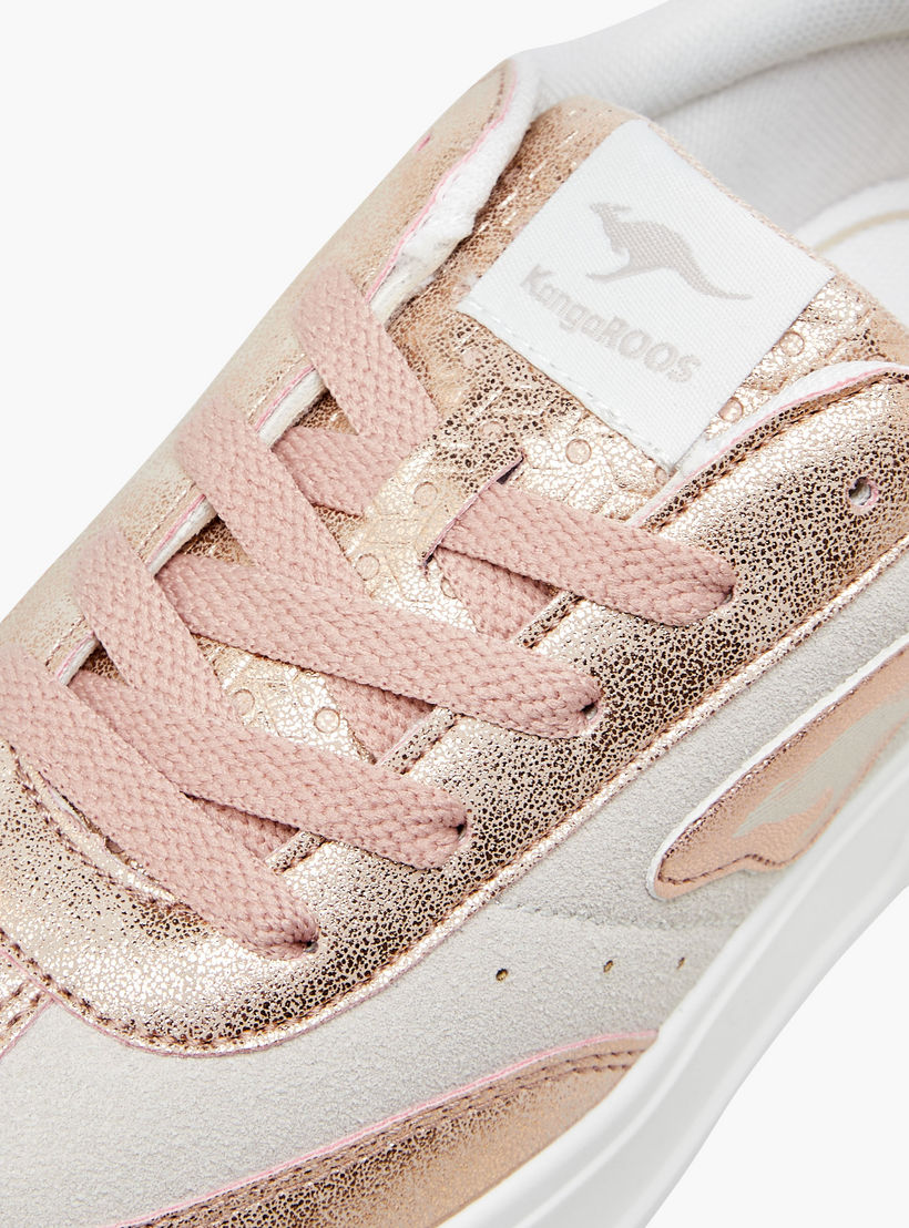 حذاء سنيكرز برباط إغلاق للبنات من كانجاروس-girls-shoes-sneakers-image-4