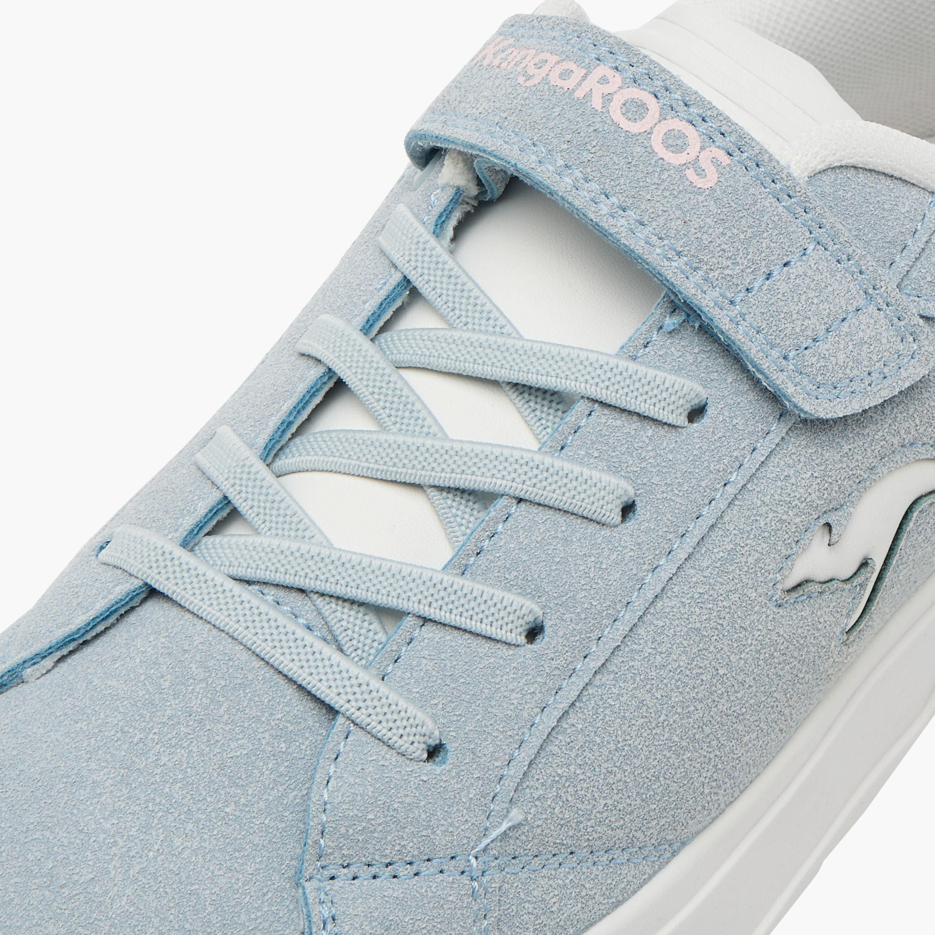 حذاء سنيكرز متعدد التصاميم بشريط إغلاق لاصق للبنات من كانجاروز-girls-shoes-sneakers-image-4
