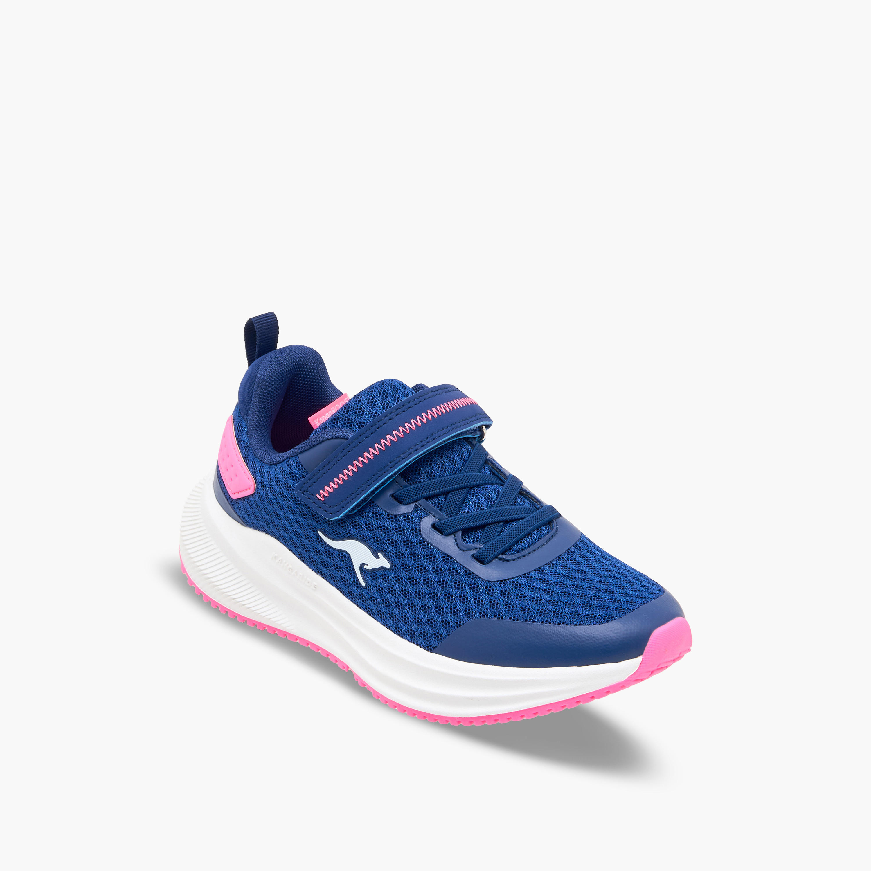 KangaROOS Girls Hook & Loop Sports Shoes-girls-shoes-sports-image-2