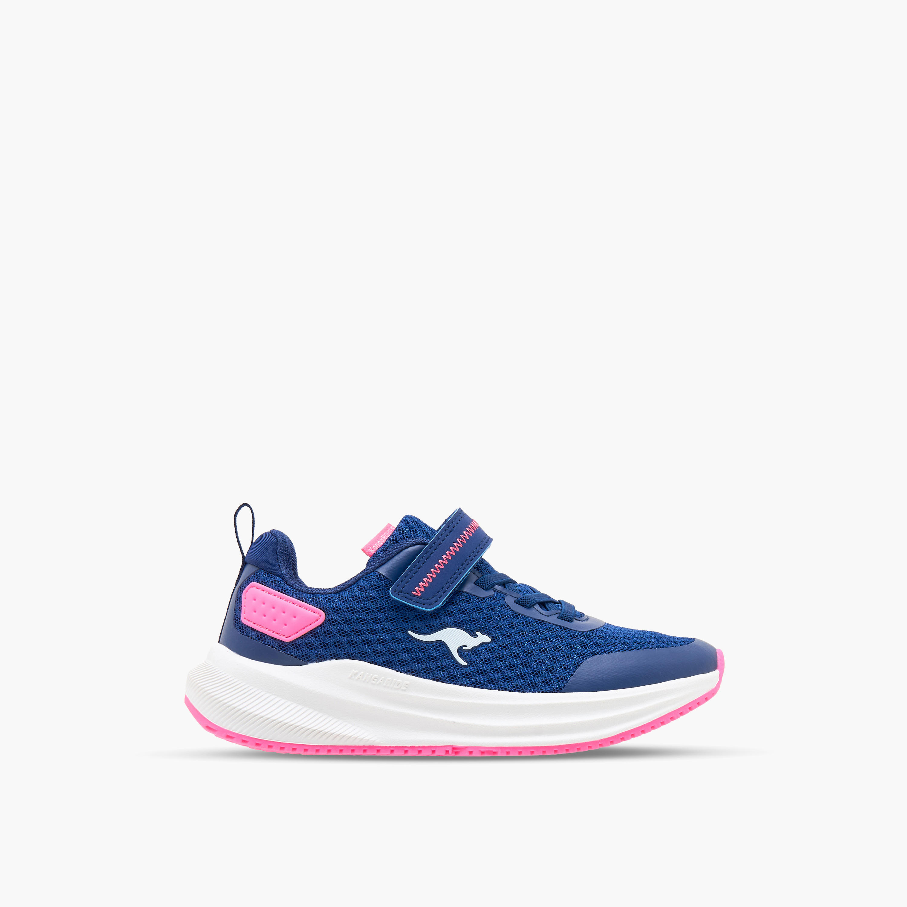KangaROOS Girls Hook & Loop Sports Shoes-girls-shoes-sports-image-3