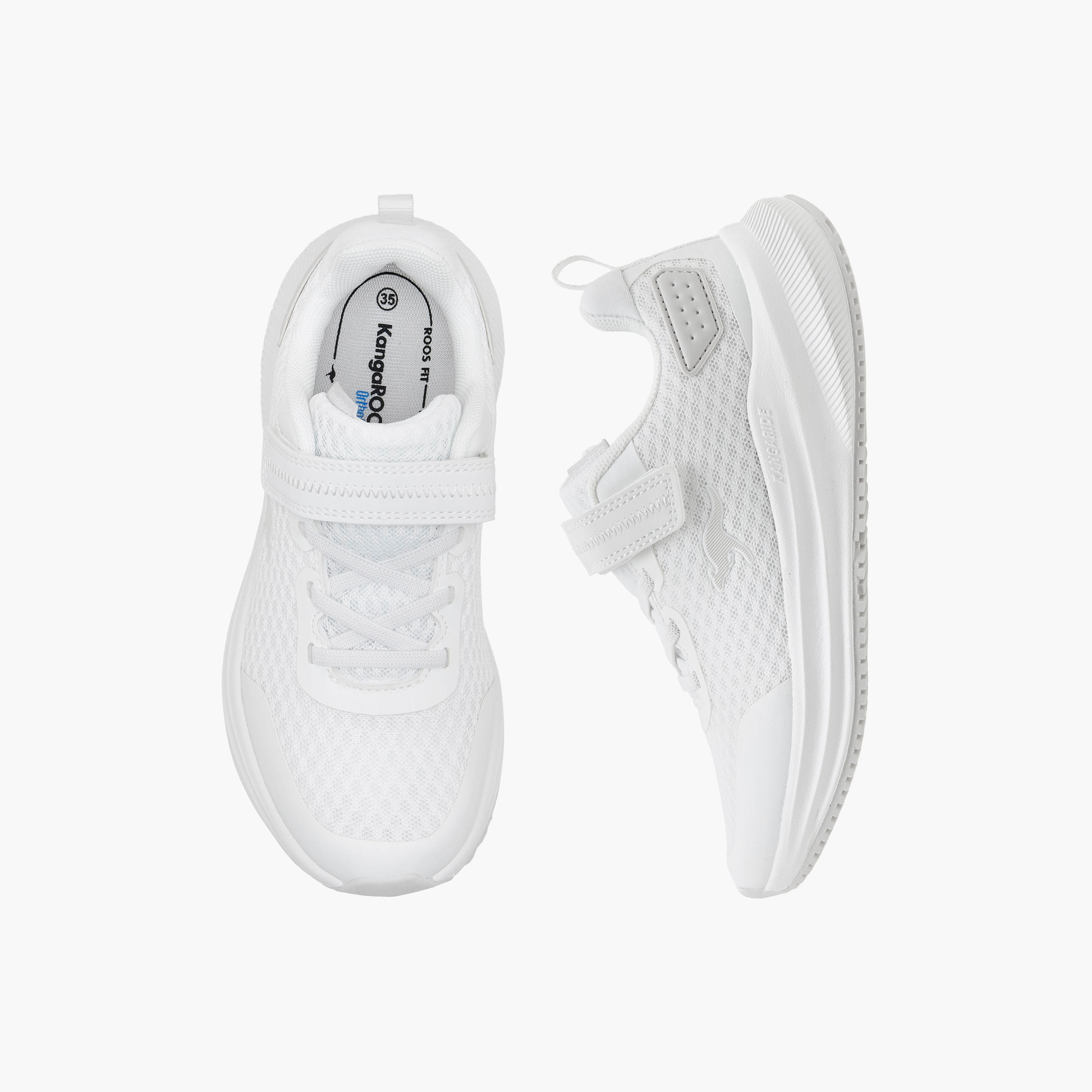 حذاء رياضي بشريط إغلاق لاصق للبنات من كانجاروز-girls-shoes-sports-image-1