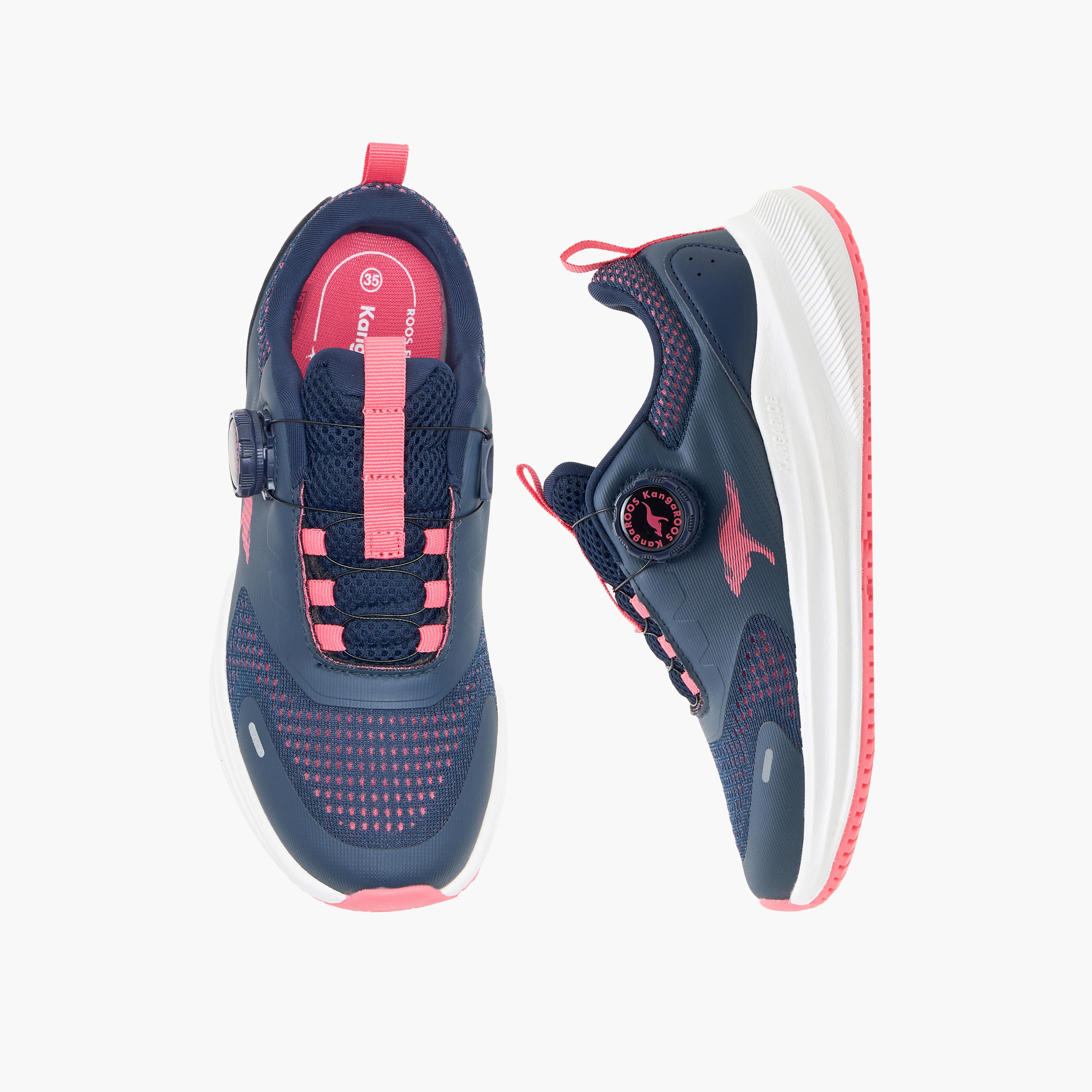 حذاء رياضي بإبزيم دوّار للأولاد من كانغارووز-boys-shoes-sports-image-1